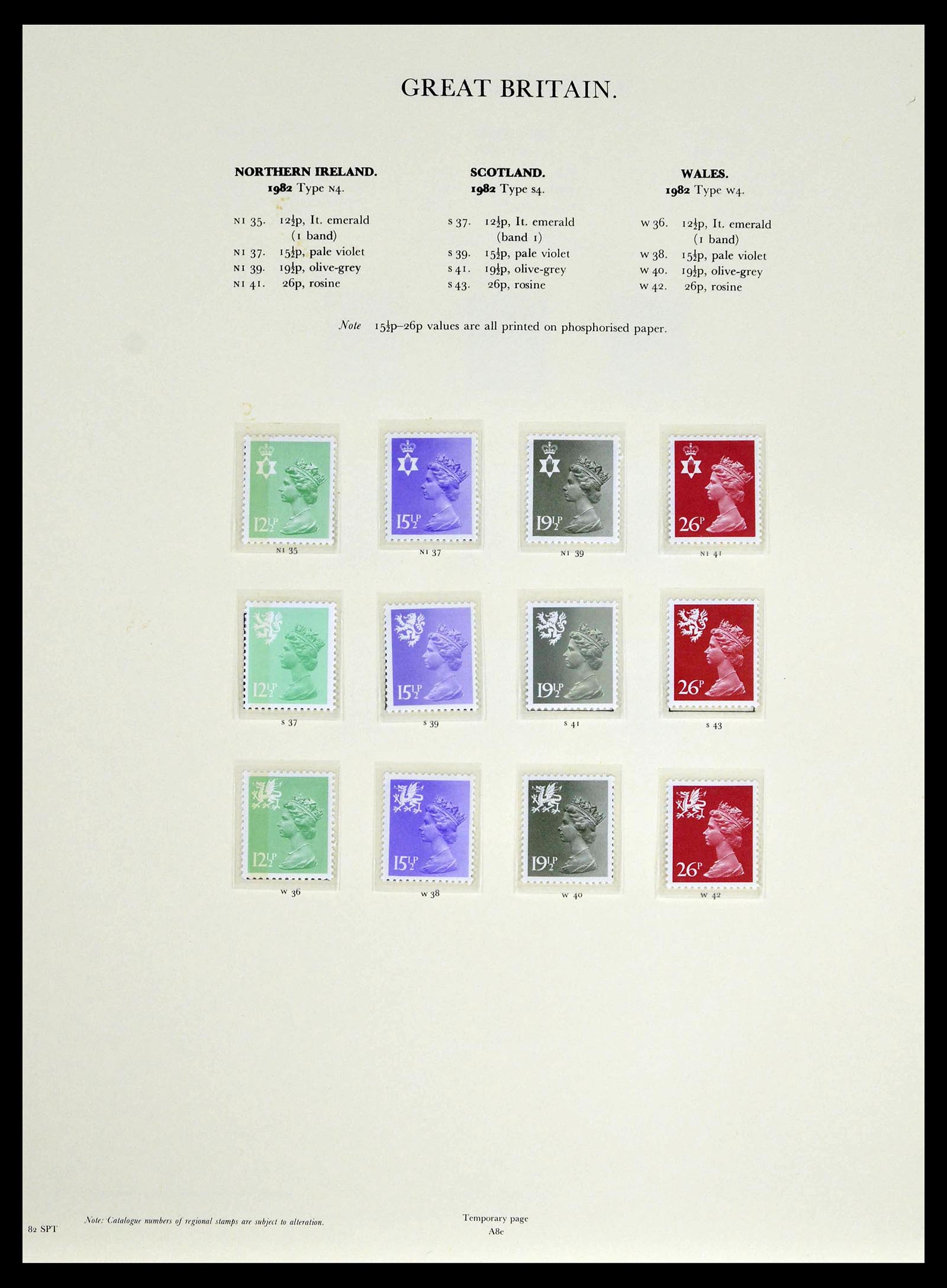 39025 0152 - Stamp collection 39025 Great Britain specialised 1840-1990.