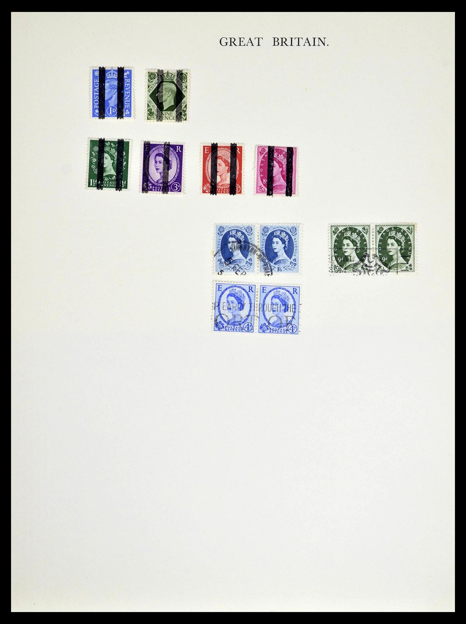 39025 0163 - Postzegelverzameling 39025 Engeland gespecialiseerd 1840-1990.
