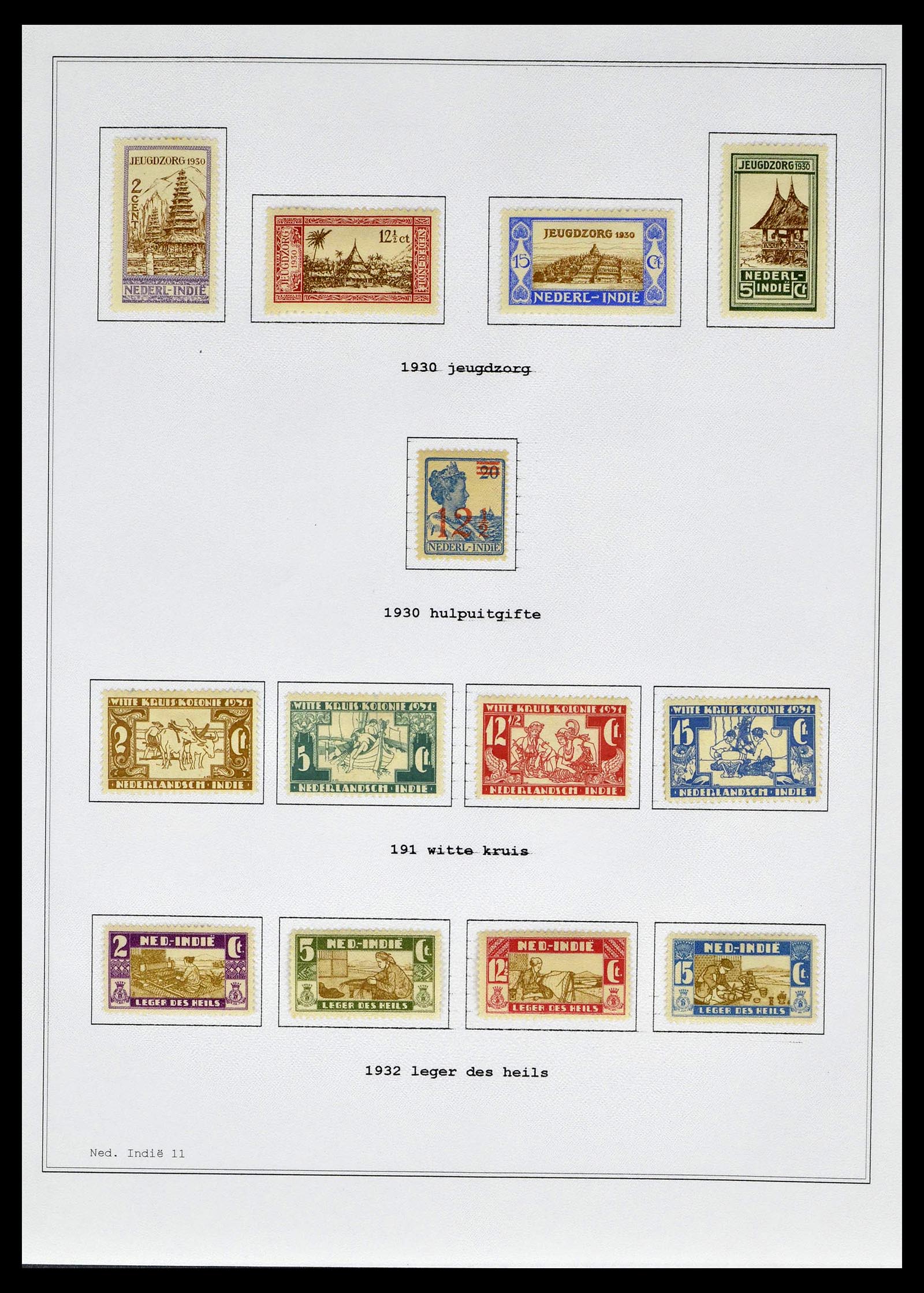 39026 0021 - Stamp collection 39026 Dutch east Indies and Suriname 1864-1975.