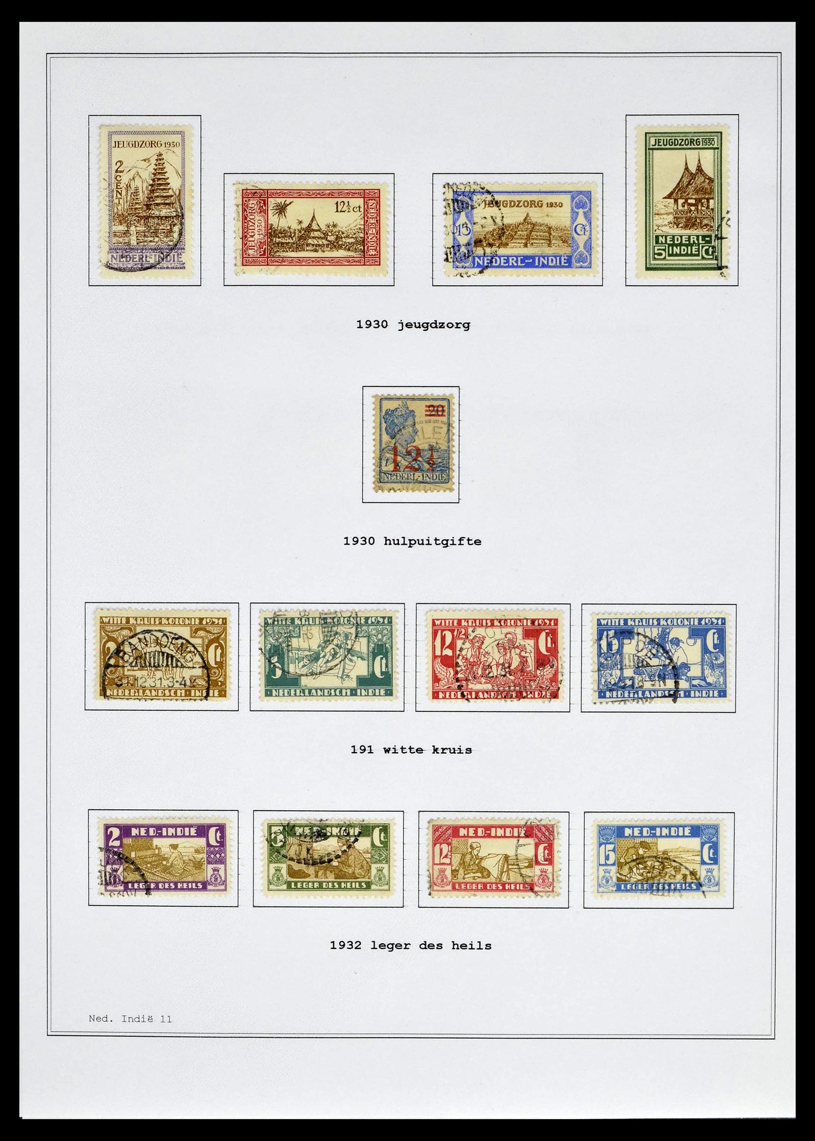 39026 0022 - Stamp collection 39026 Dutch east Indies and Suriname 1864-1975.