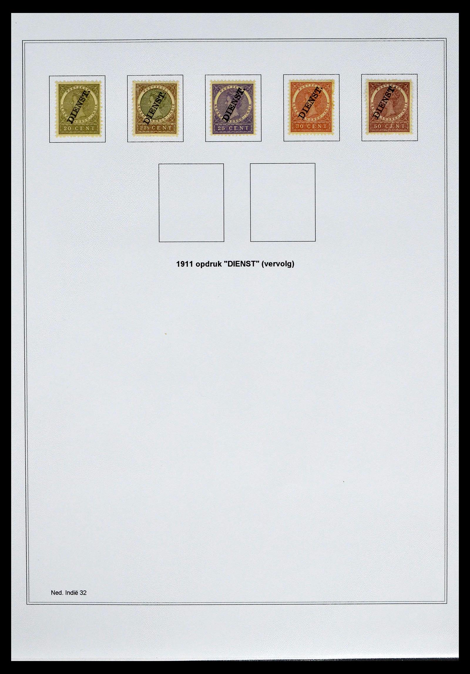 39026 0064 - Stamp collection 39026 Dutch east Indies and Suriname 1864-1975.