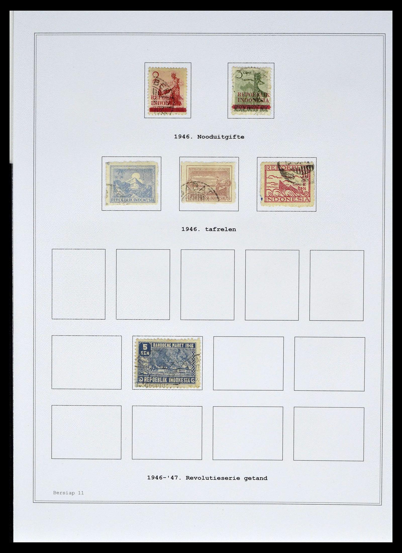 39026 0093 - Stamp collection 39026 Dutch east Indies and Suriname 1864-1975.