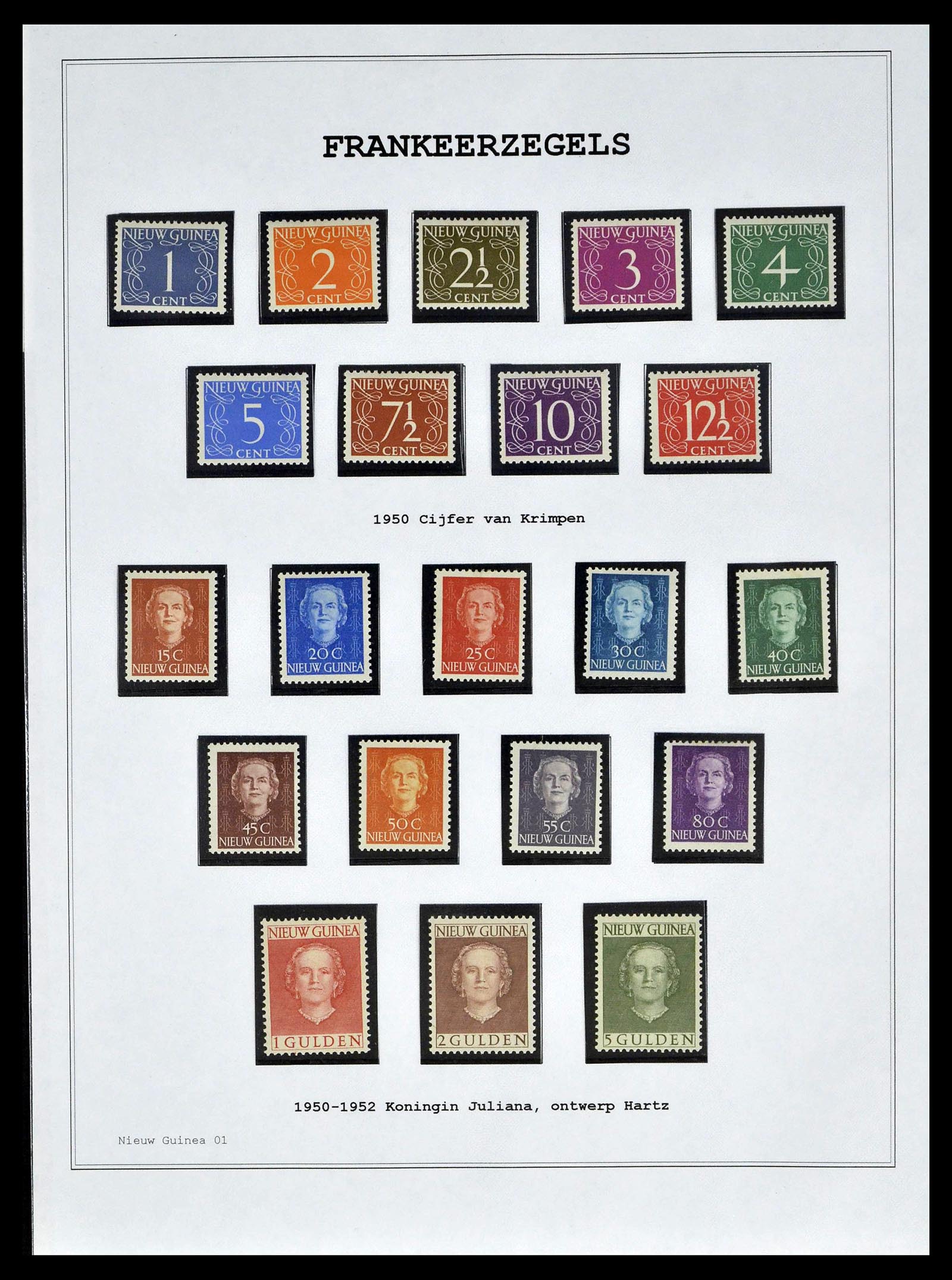39026 0096 - Stamp collection 39026 Dutch east Indies and Suriname 1864-1975.