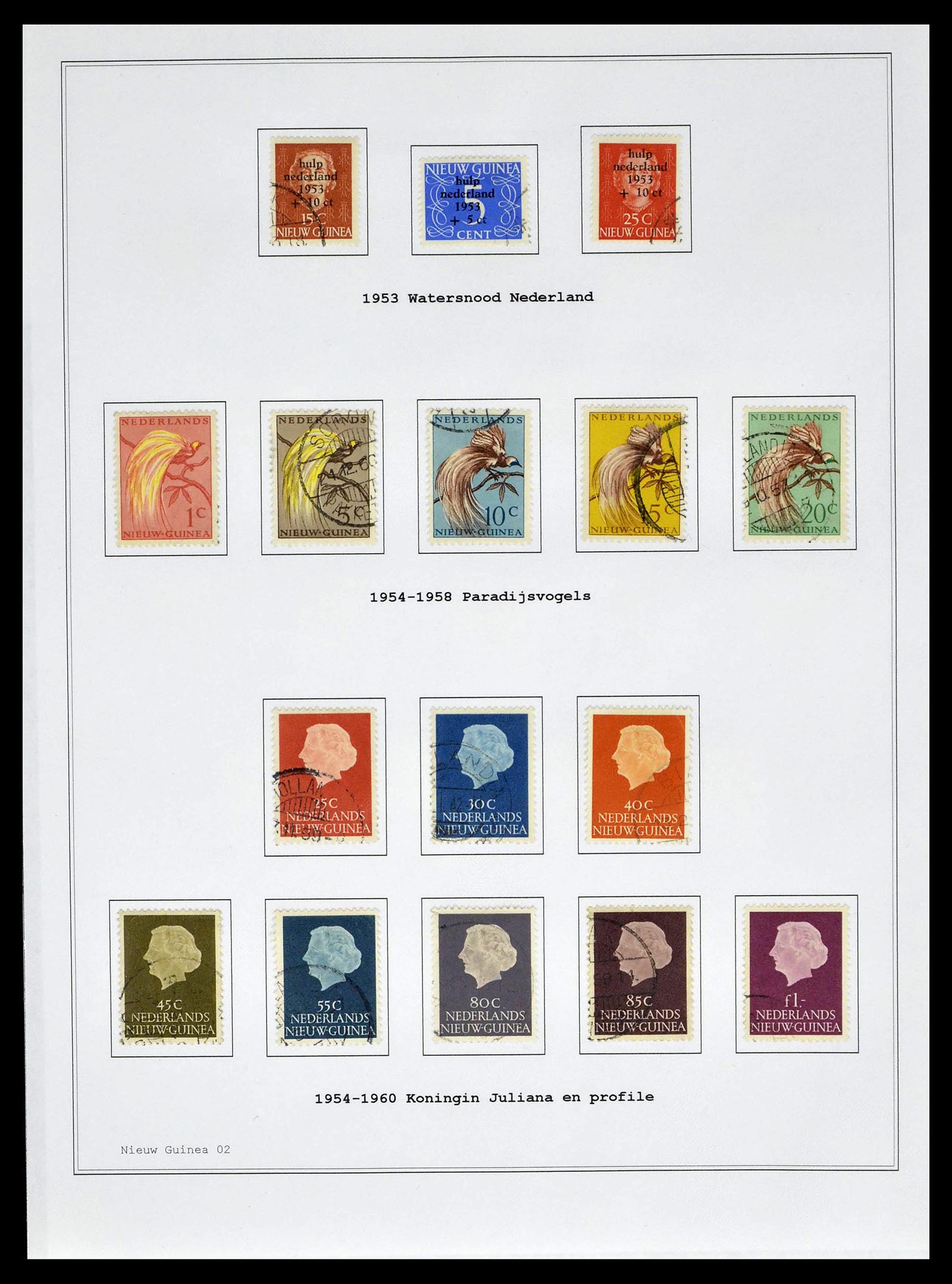39026 0098 - Stamp collection 39026 Dutch east Indies and Suriname 1864-1975.