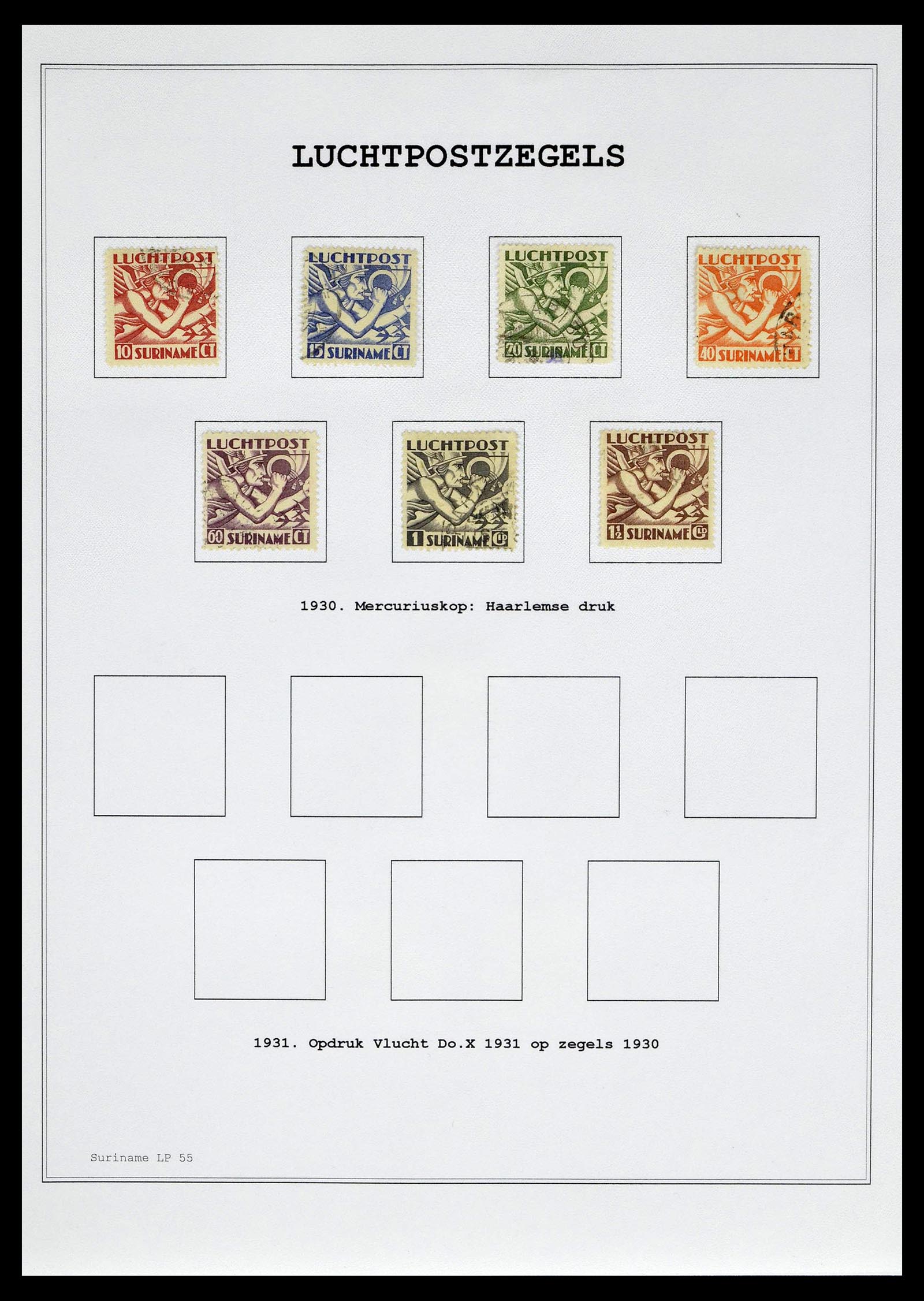 39026 0166 - Stamp collection 39026 Dutch east Indies and Suriname 1864-1975.