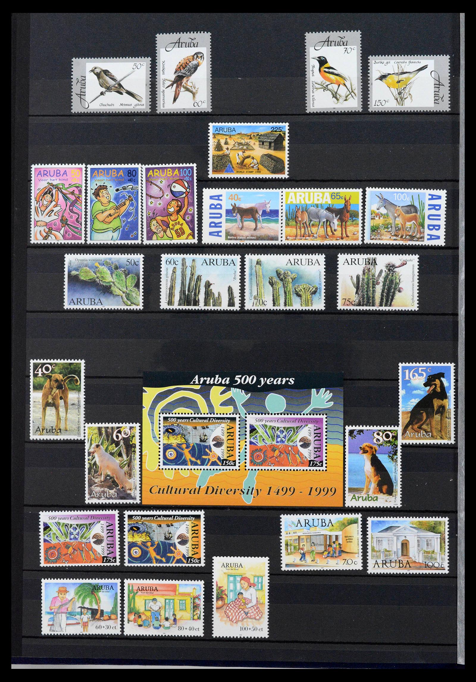 39027 0008 - Postzegelverzameling 39027 Curaçao/Antillen/Aruba 1873-2009.