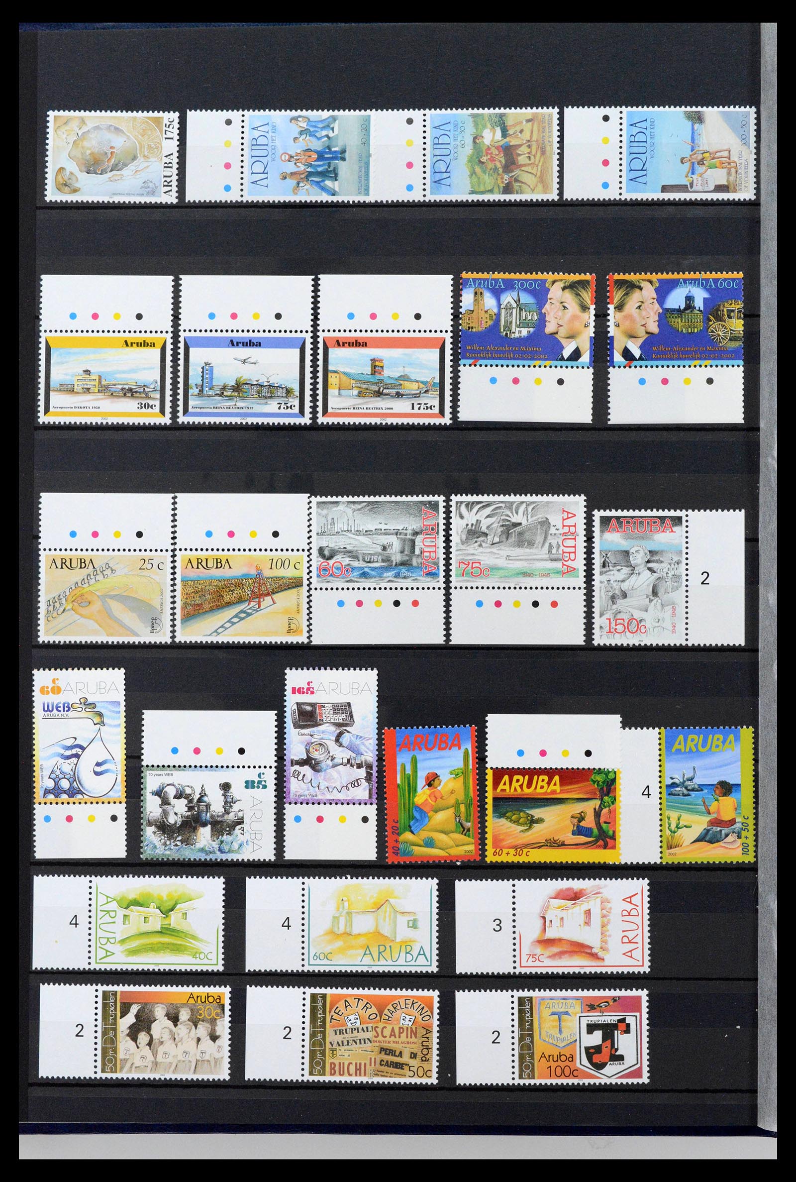 39027 0010 - Stamp collection 39027 Curaçao/Antilles/Aruba 1873-2009.