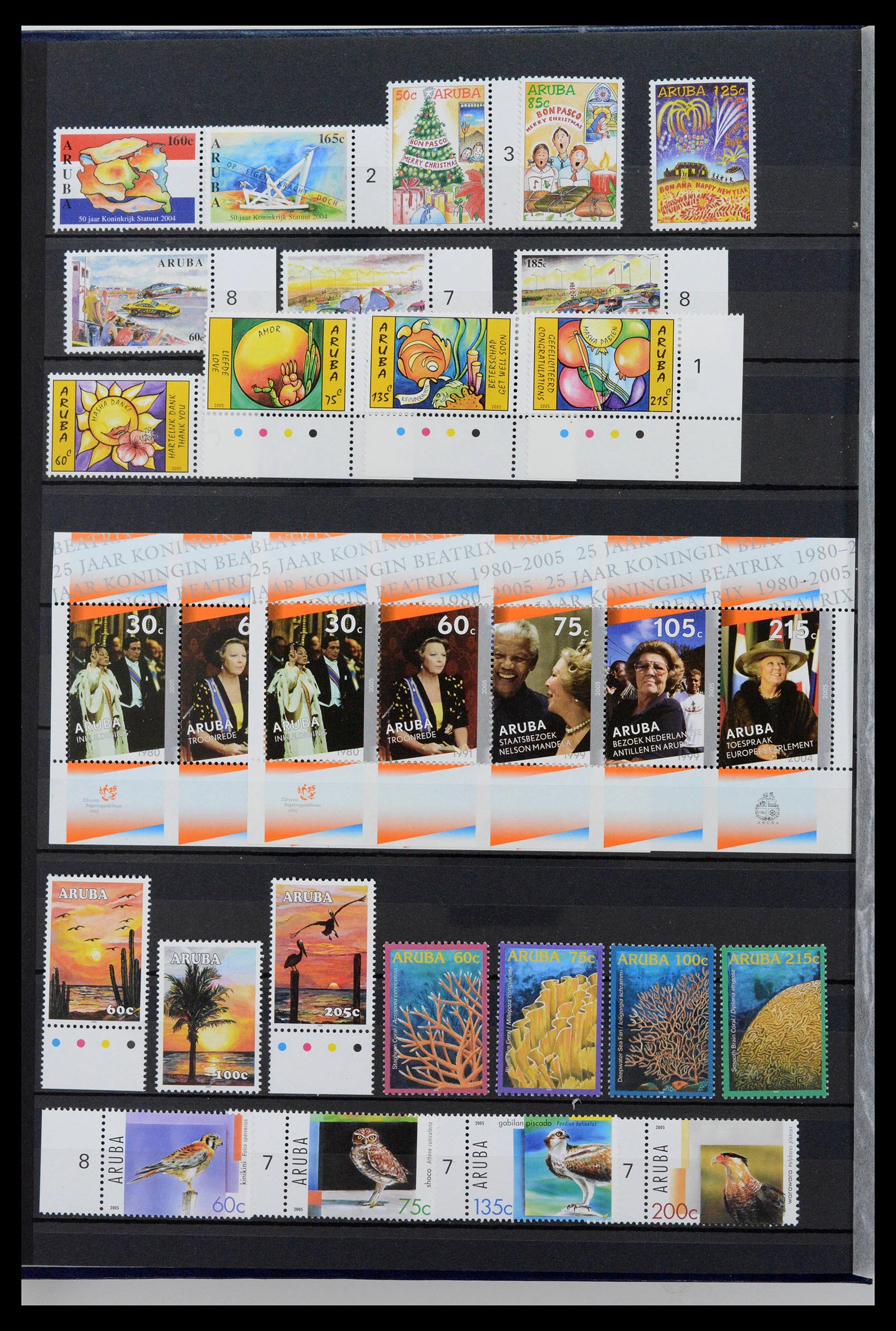 39027 0012 - Stamp collection 39027 Curaçao/Antilles/Aruba 1873-2009.