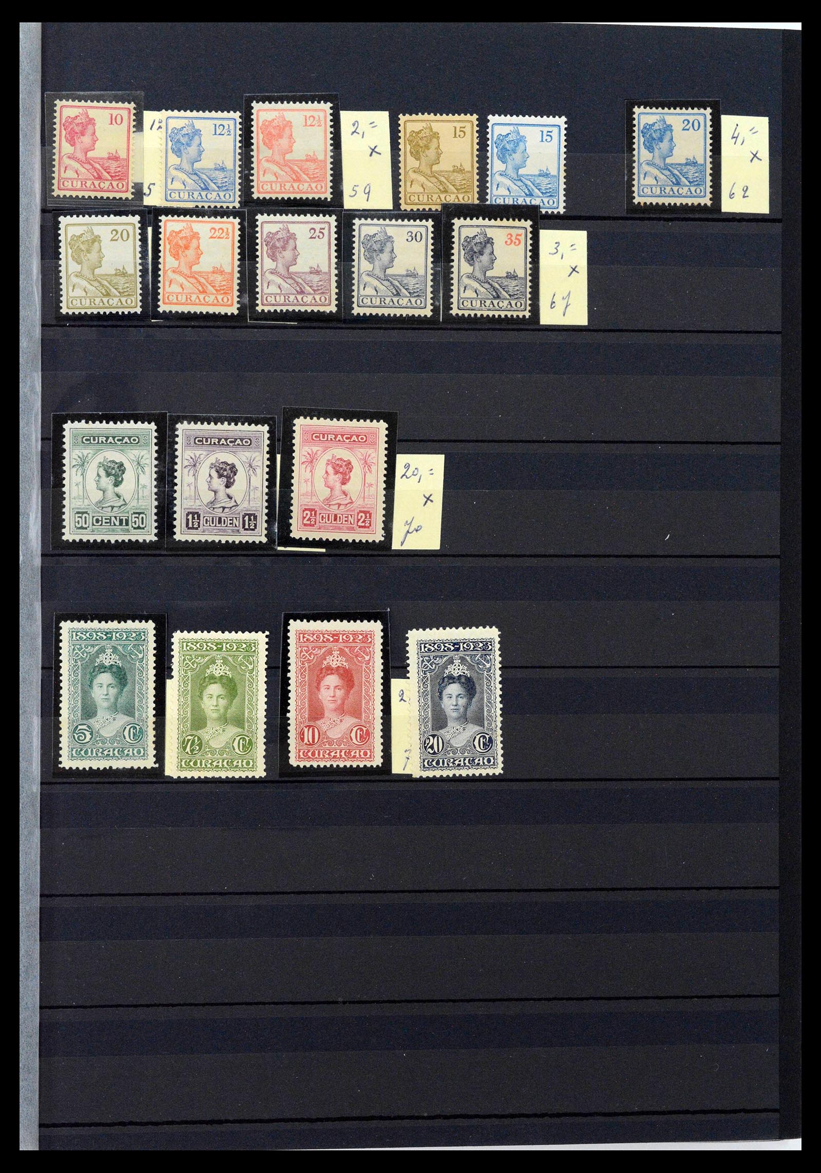 39027 0014 - Stamp collection 39027 Curaçao/Antilles/Aruba 1873-2009.