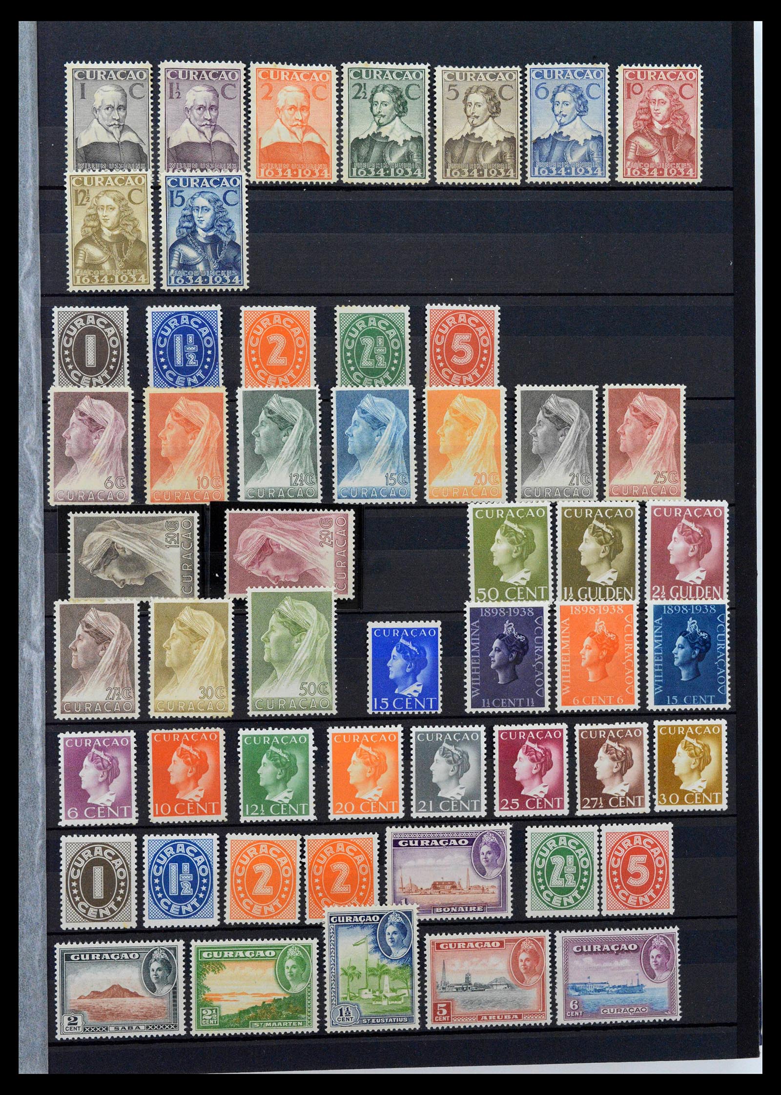39027 0016 - Postzegelverzameling 39027 Curaçao/Antillen/Aruba 1873-2009.