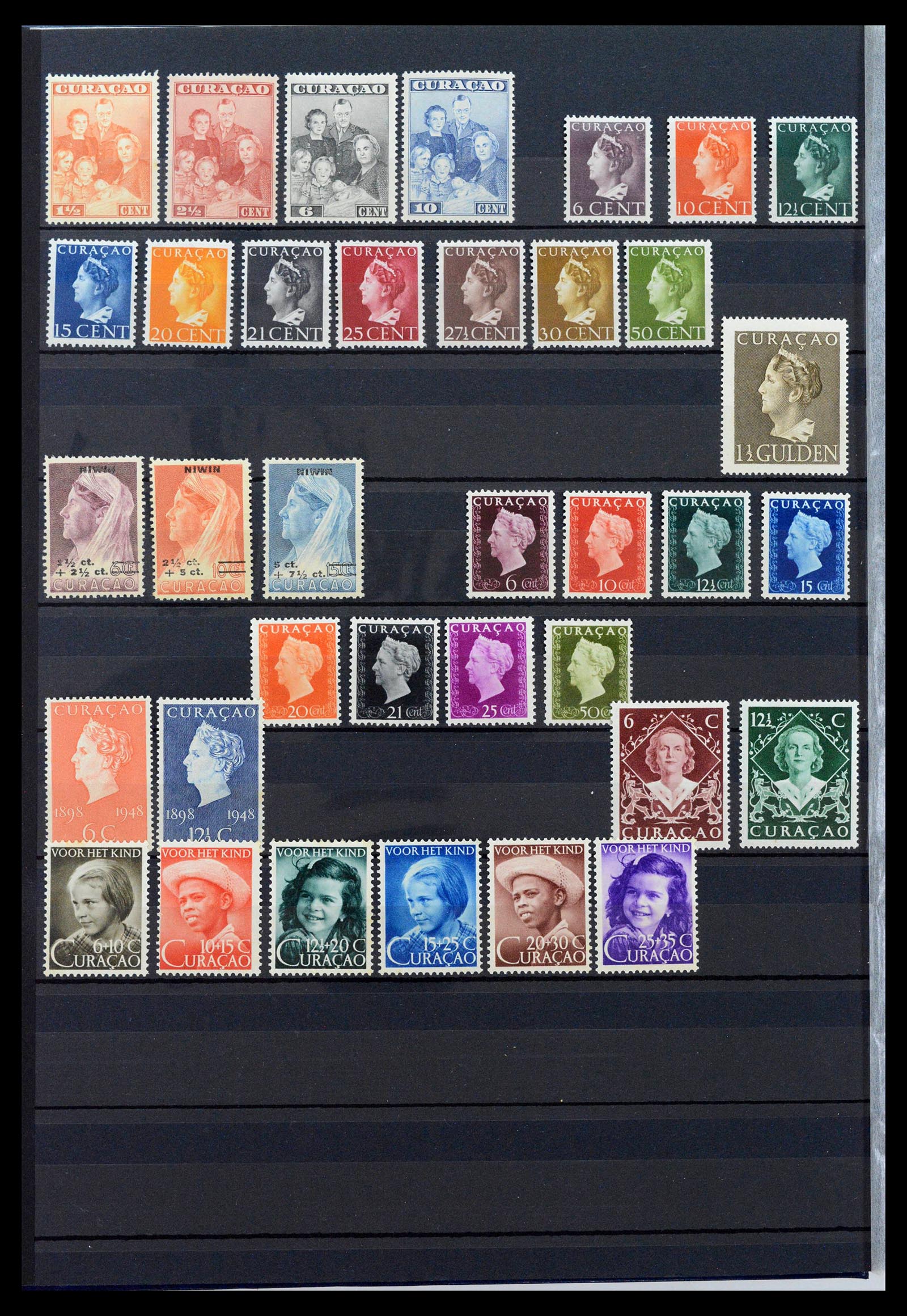 39027 0017 - Postzegelverzameling 39027 Curaçao/Antillen/Aruba 1873-2009.