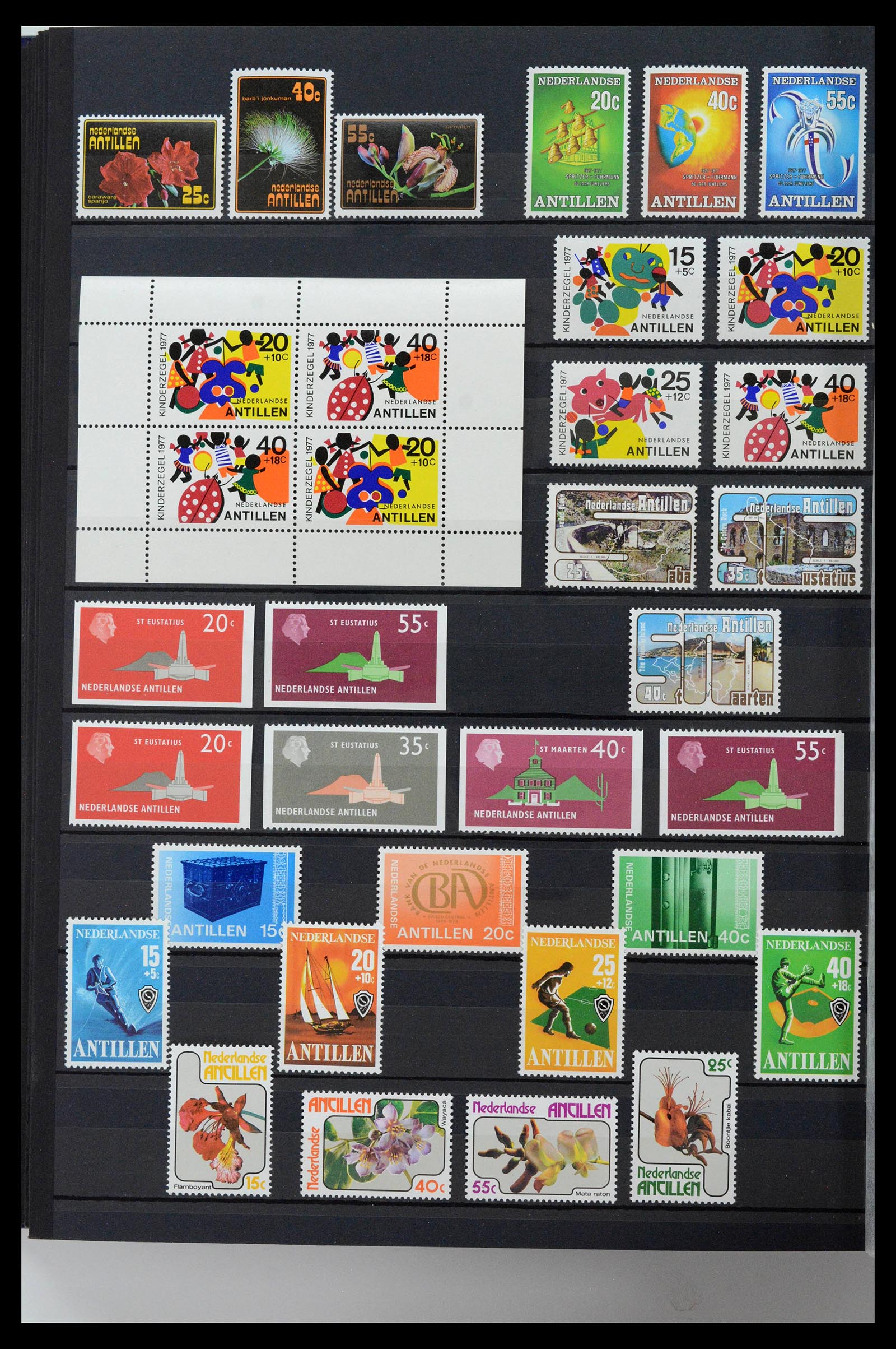 39027 0029 - Stamp collection 39027 Curaçao/Antilles/Aruba 1873-2009.