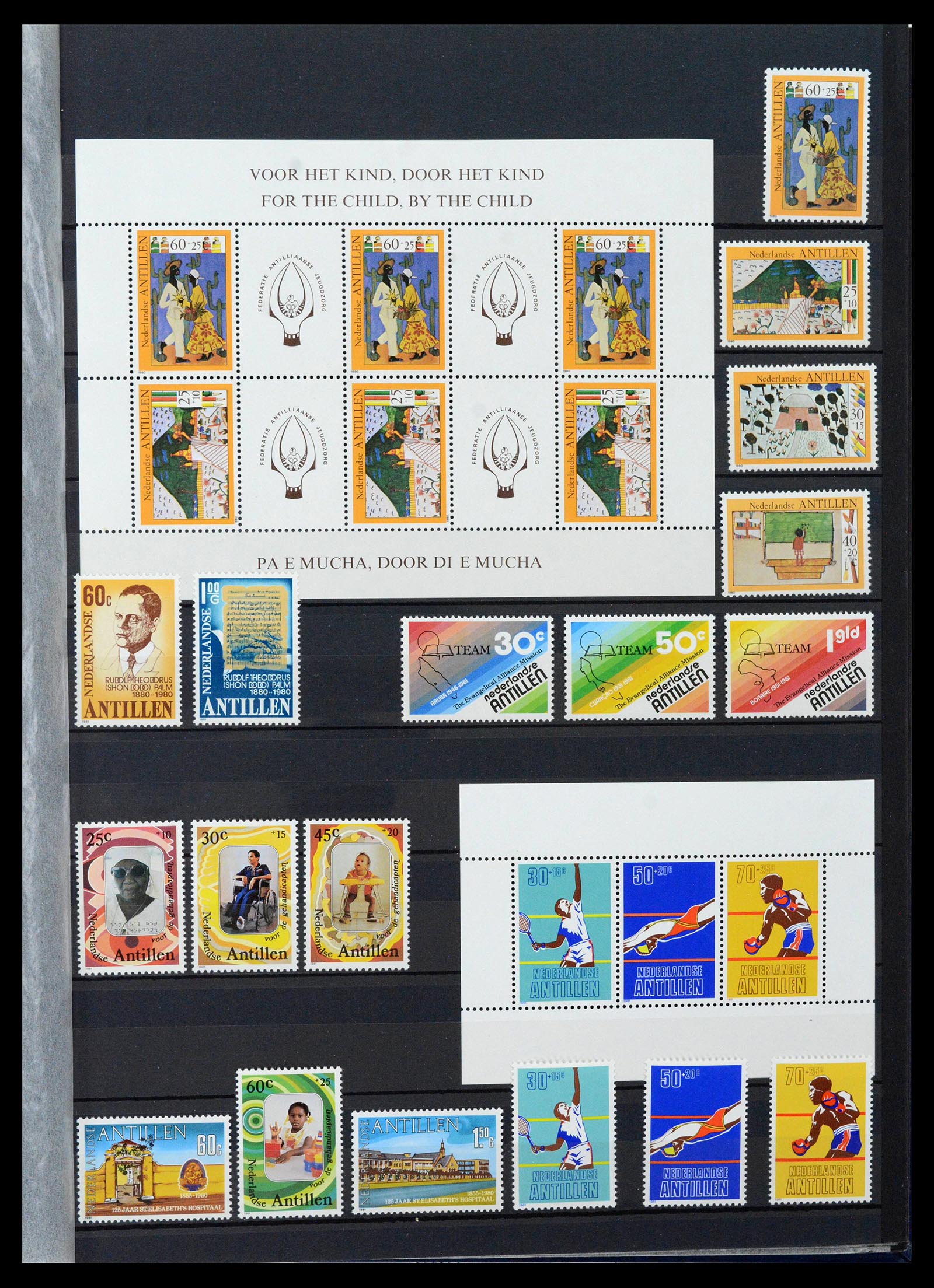 39027 0034 - Stamp collection 39027 Curaçao/Antilles/Aruba 1873-2009.