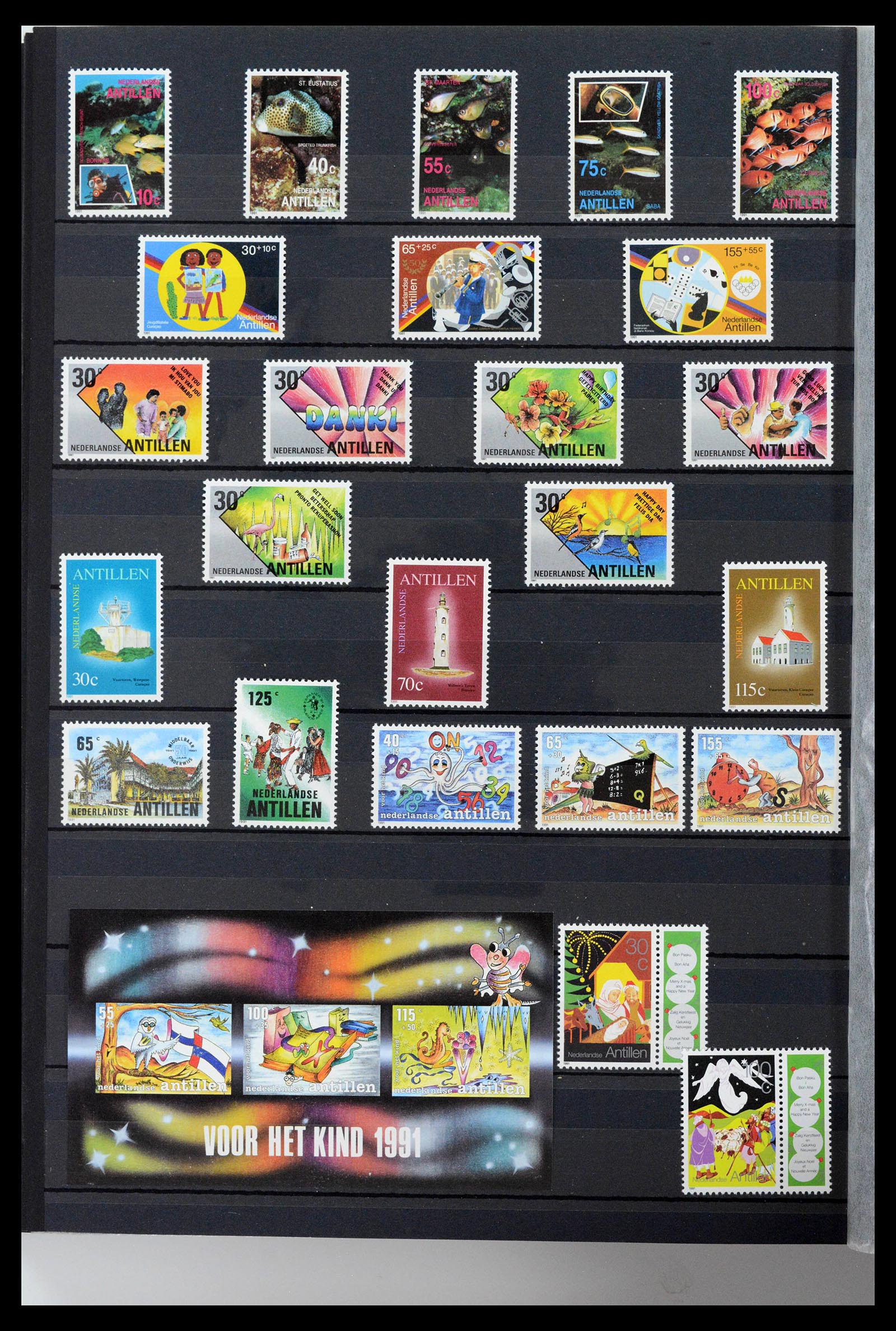 39027 0047 - Stamp collection 39027 Curaçao/Antilles/Aruba 1873-2009.