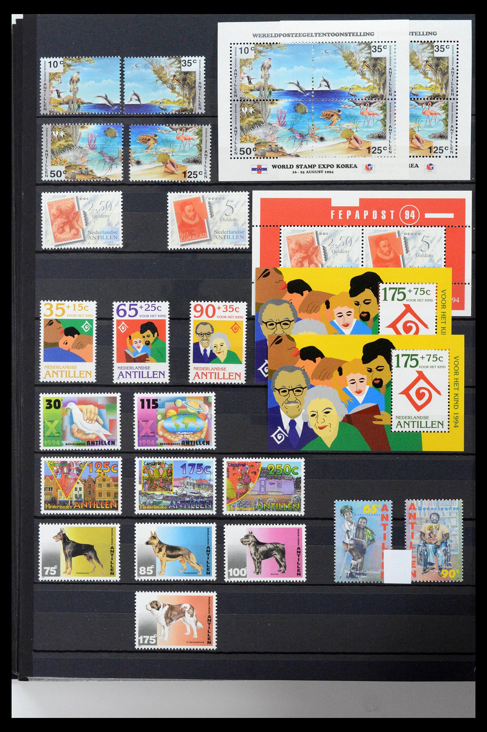 39027 0051 - Stamp collection 39027 Curaçao/Antilles/Aruba 1873-2009.