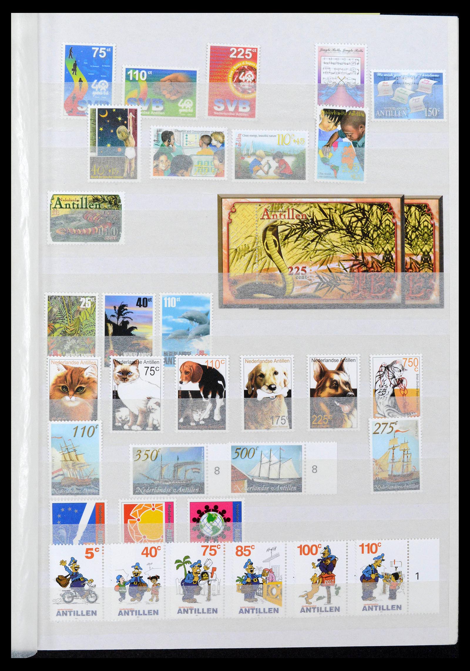 39027 0063 - Stamp collection 39027 Curaçao/Antilles/Aruba 1873-2009.