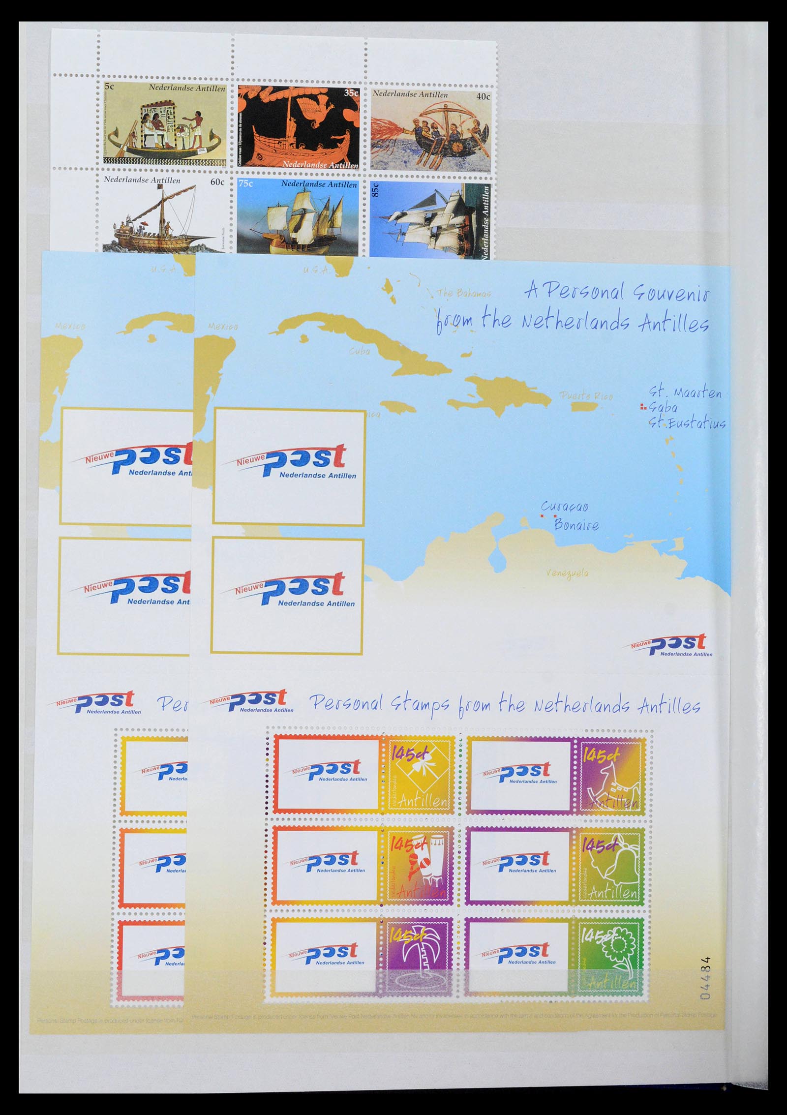 39027 0068 - Stamp collection 39027 Curaçao/Antilles/Aruba 1873-2009.
