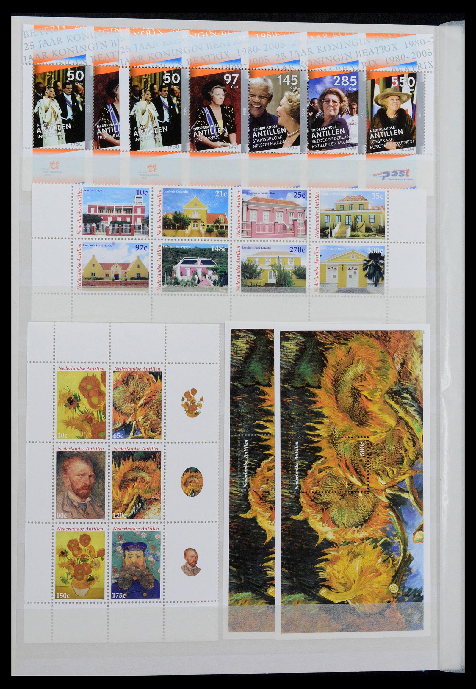 39027 0074 - Stamp collection 39027 Curaçao/Antilles/Aruba 1873-2009.