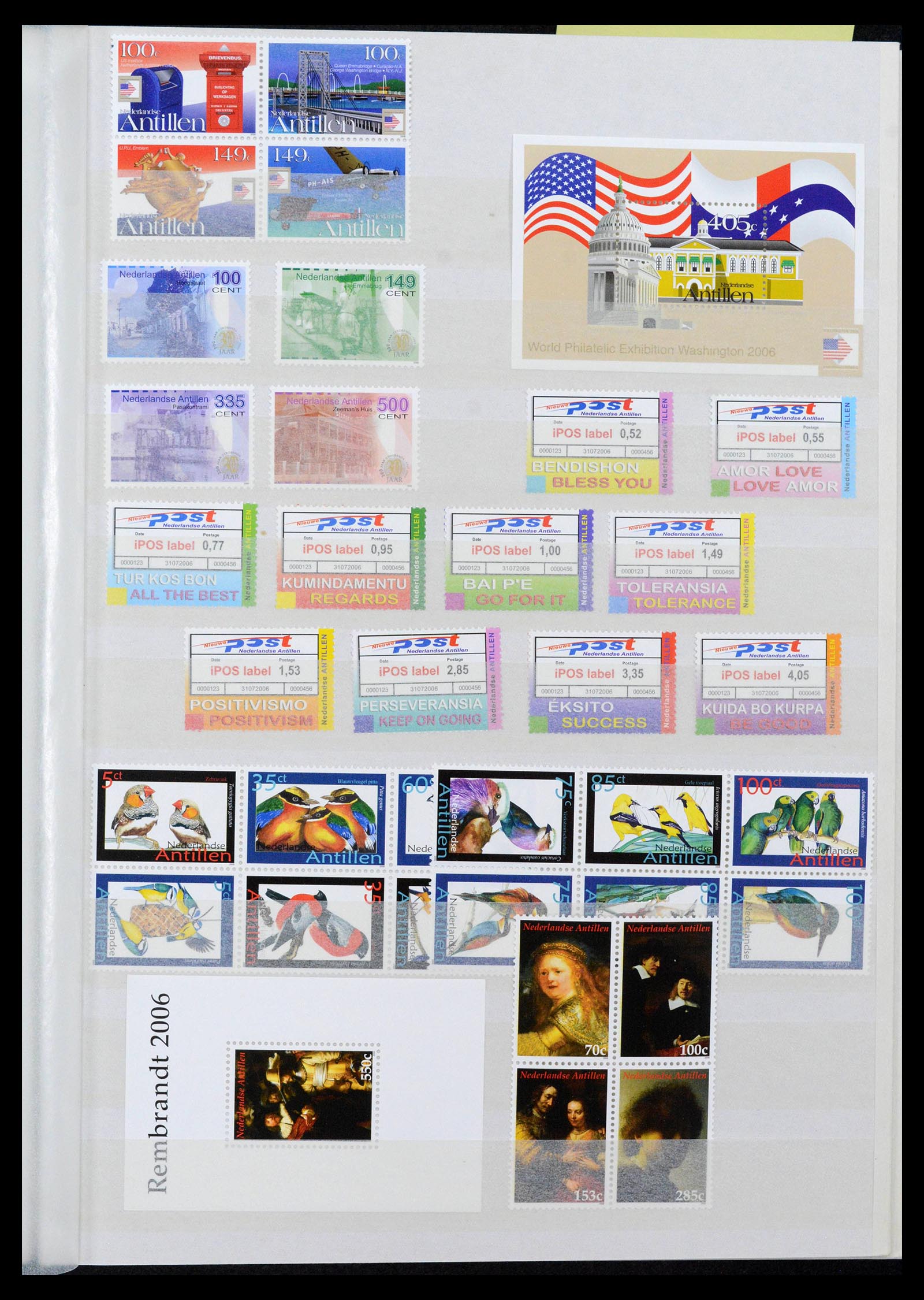 39027 0077 - Stamp collection 39027 Curaçao/Antilles/Aruba 1873-2009.