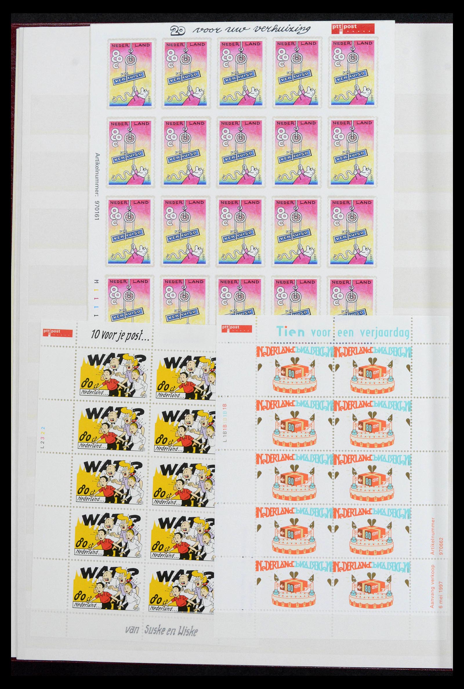 39029 0004 - Stamp collection 39029 Netherlands overcomplete mnh 2001-2021!!