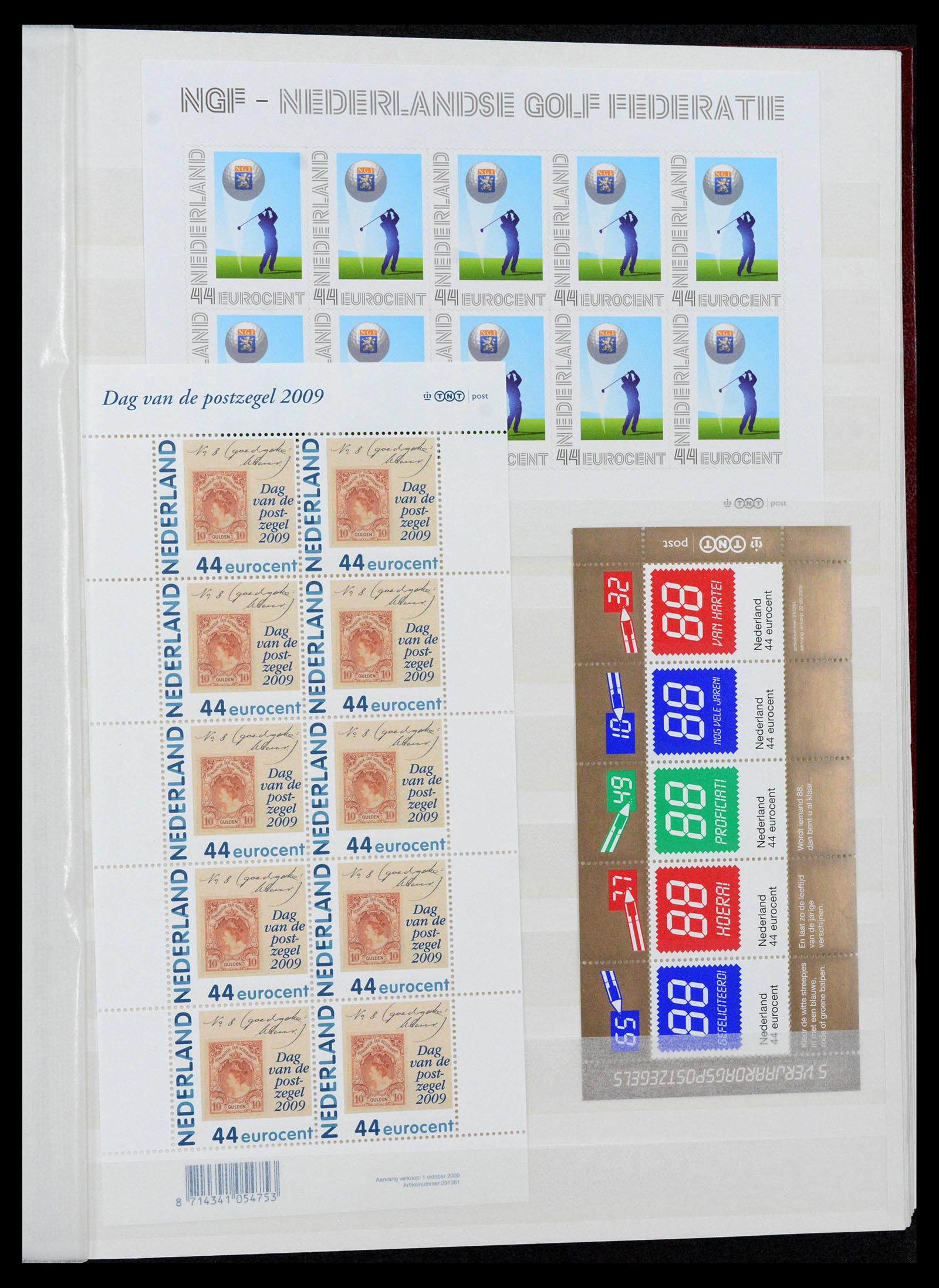 39029 0041 - Stamp collection 39029 Netherlands overcomplete mnh 2001-2021!!