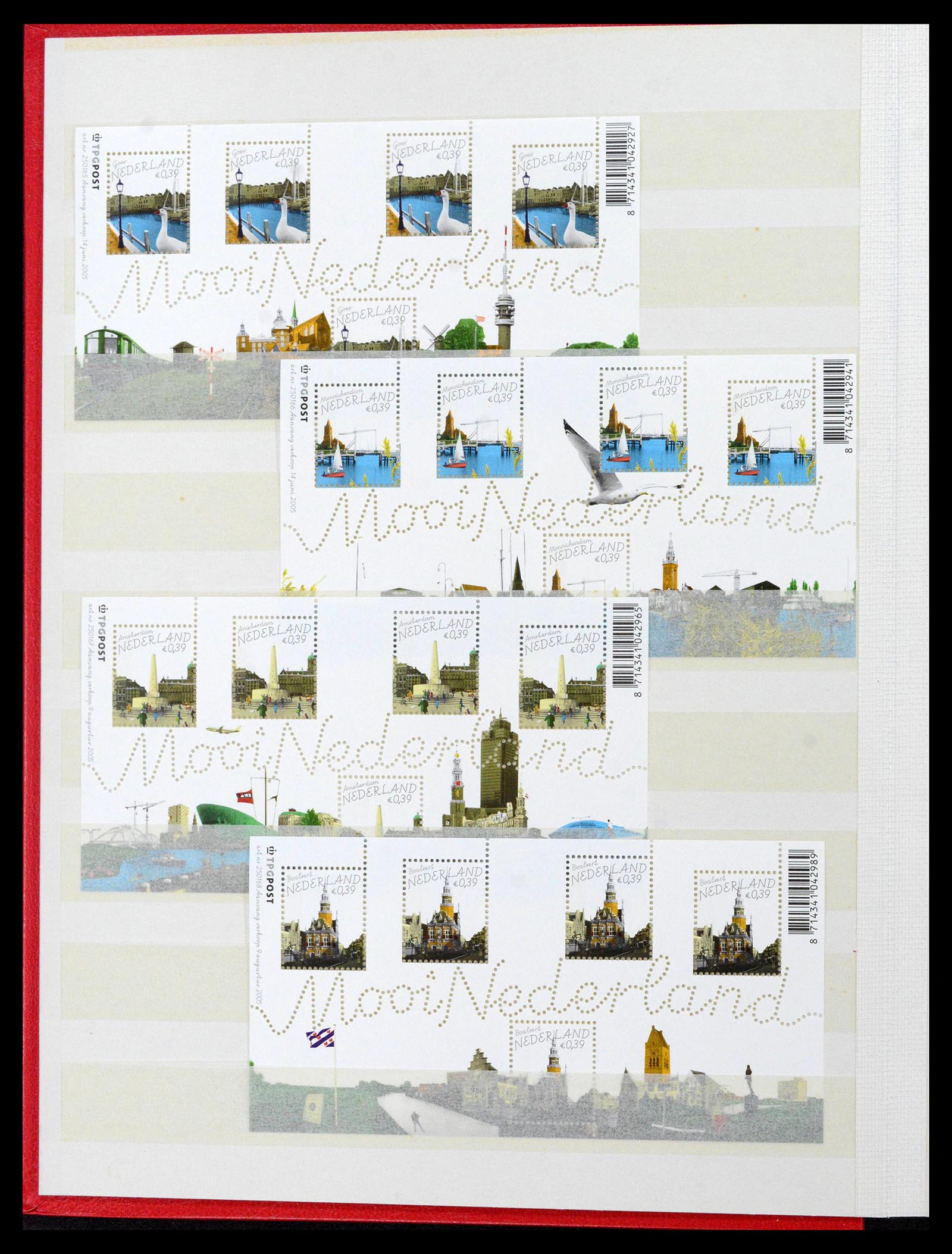 39029 0064 - Stamp collection 39029 Netherlands overcomplete mnh 2001-2021!!