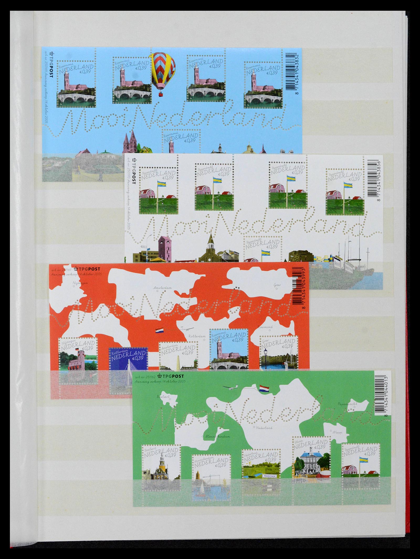 39029 0065 - Stamp collection 39029 Netherlands overcomplete mnh 2001-2021!!