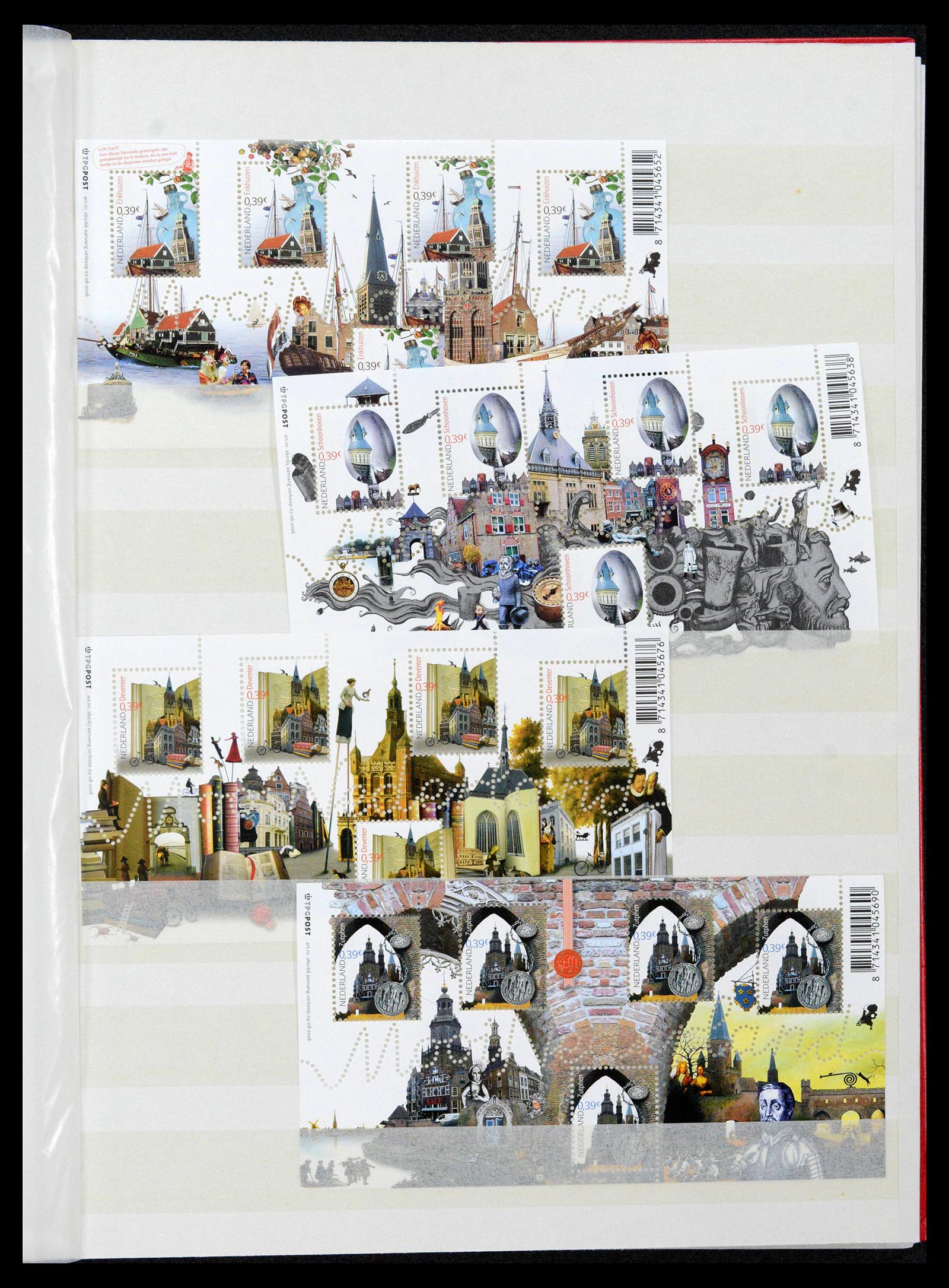 39029 0067 - Postzegelverzameling 39029 Nederland overcompleet 2001-2021!!