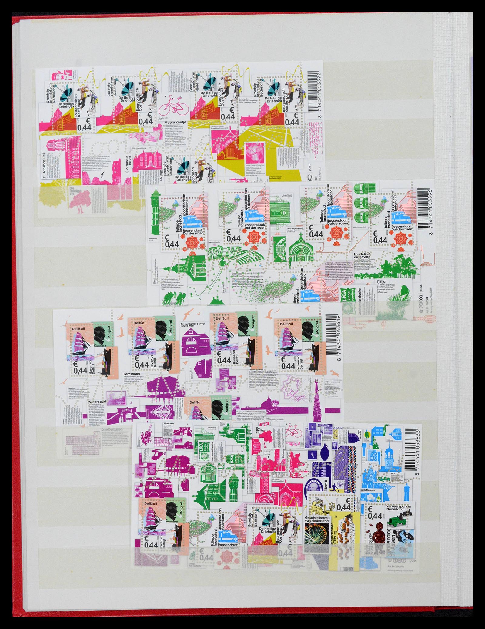 39029 0074 - Stamp collection 39029 Netherlands overcomplete mnh 2001-2021!!
