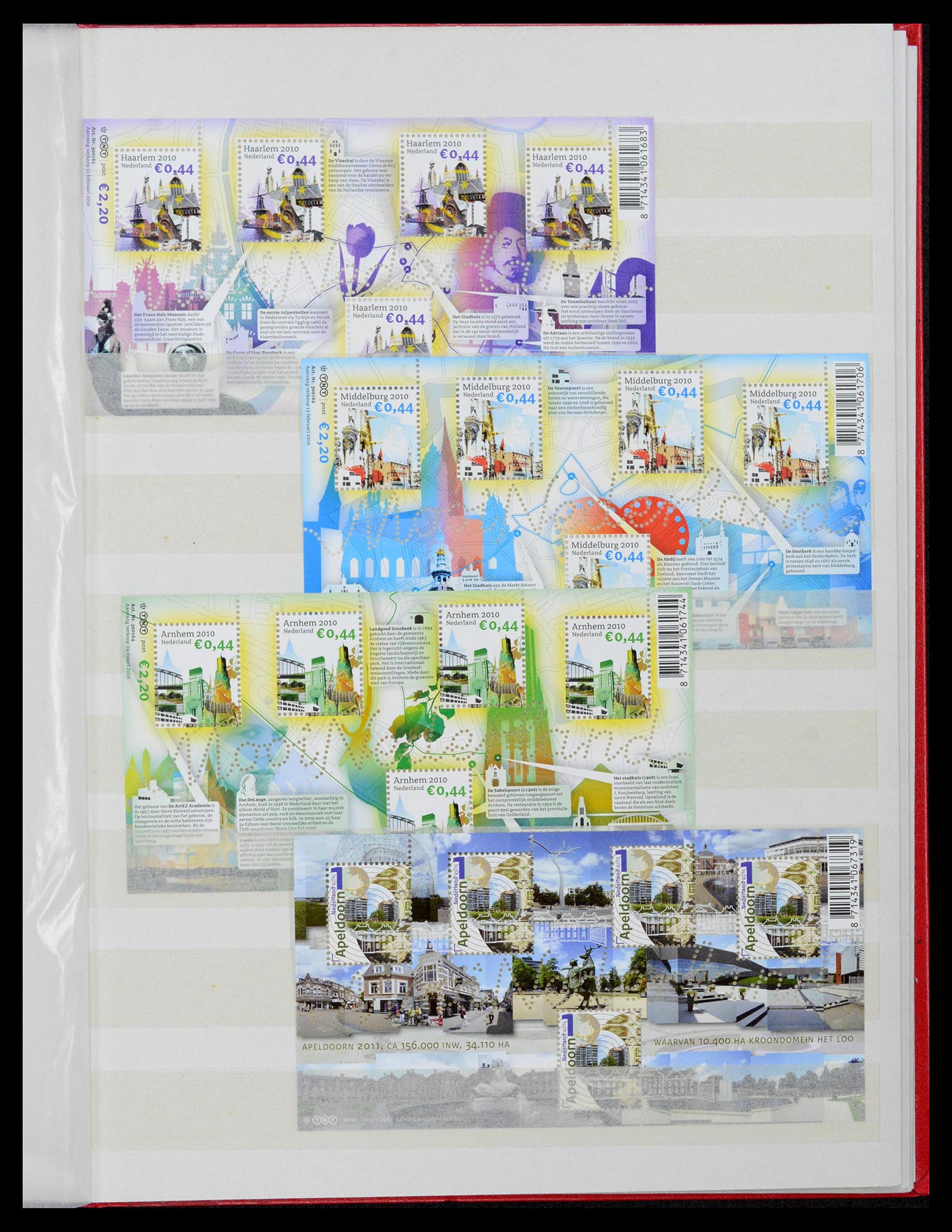 39029 0075 - Stamp collection 39029 Netherlands overcomplete mnh 2001-2021!!