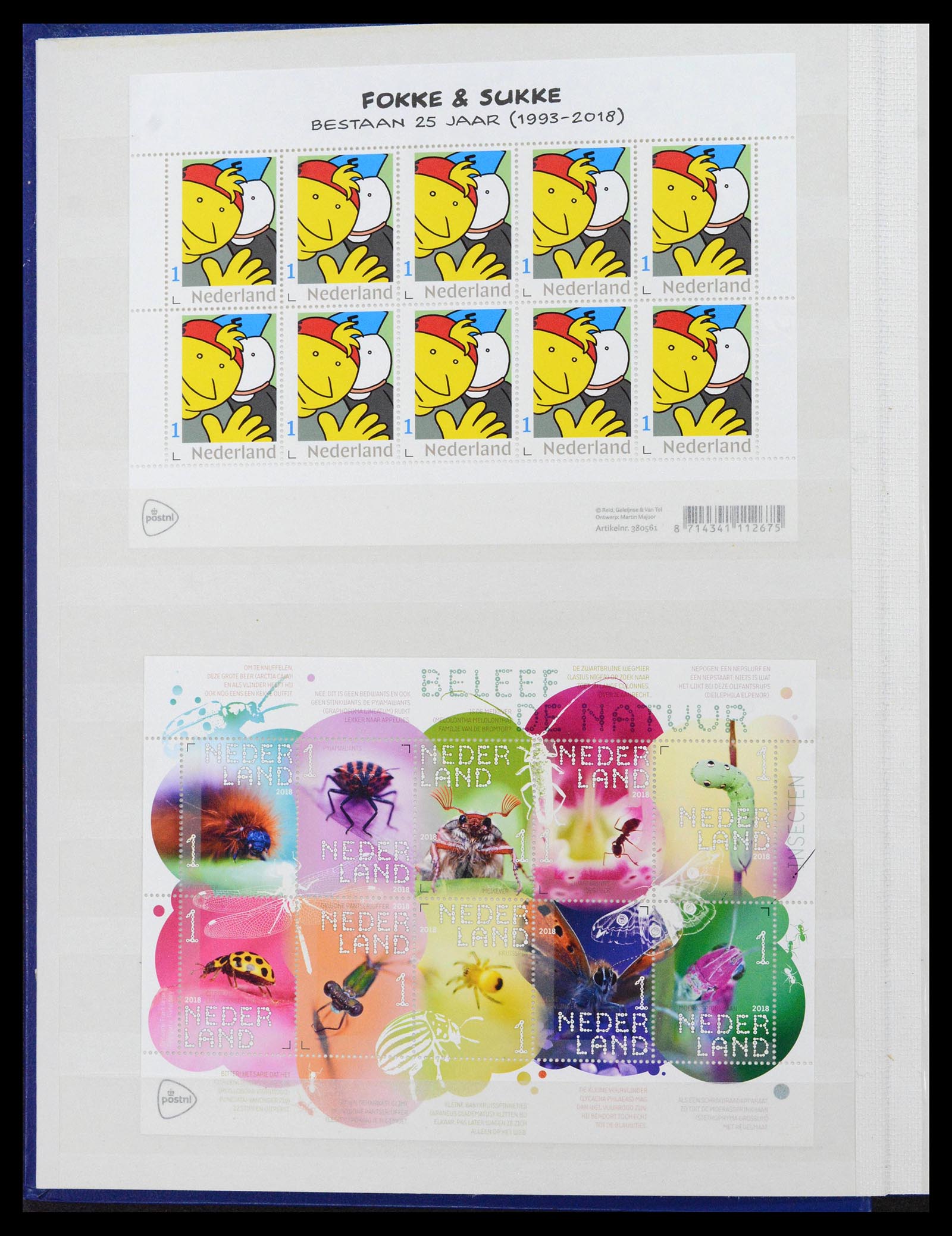 39029 0091 - Postzegelverzameling 39029 Nederland overcompleet 2001-2021!!