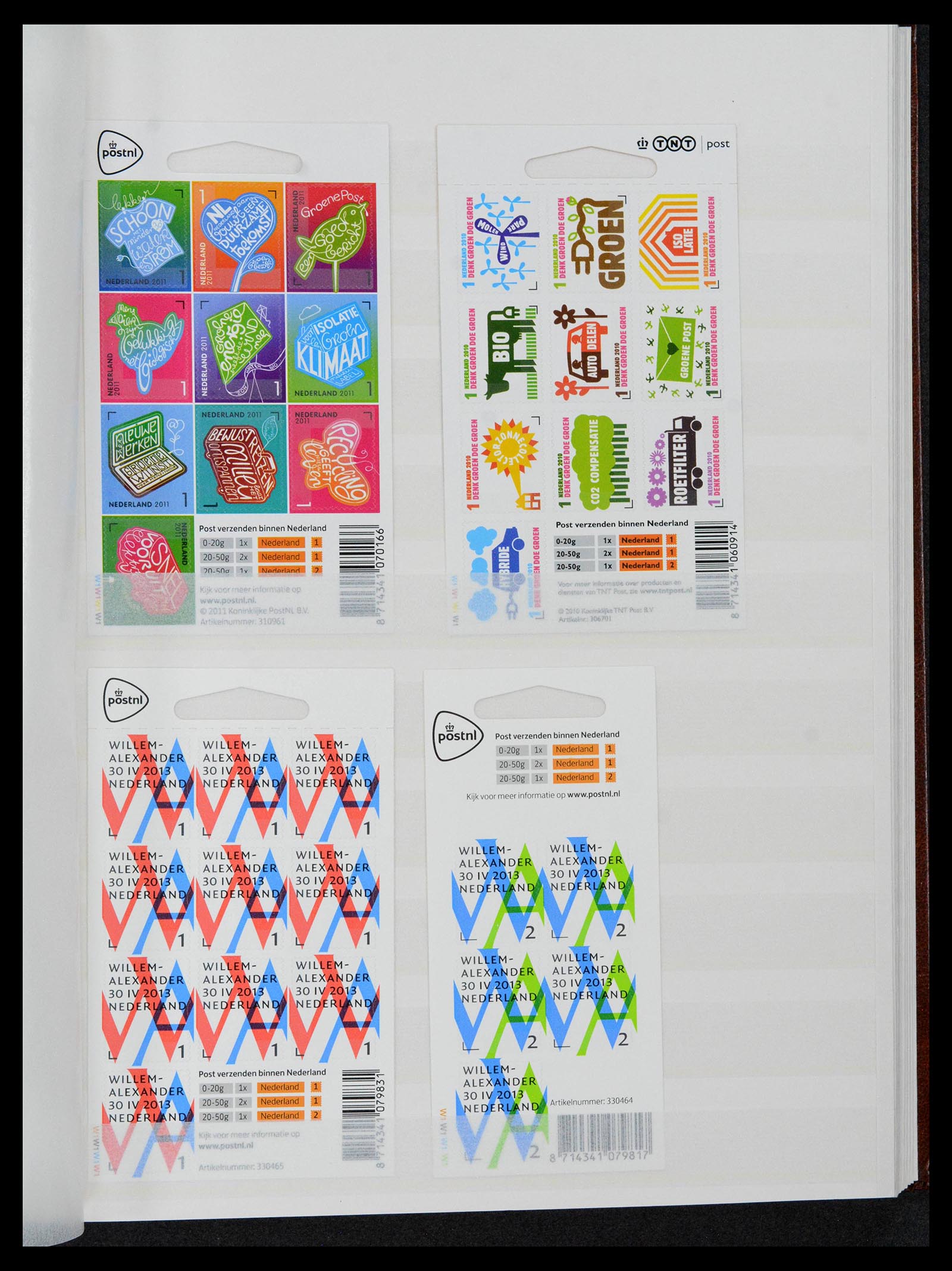 39029 0207 - Postzegelverzameling 39029 Nederland overcompleet 2001-2021!!