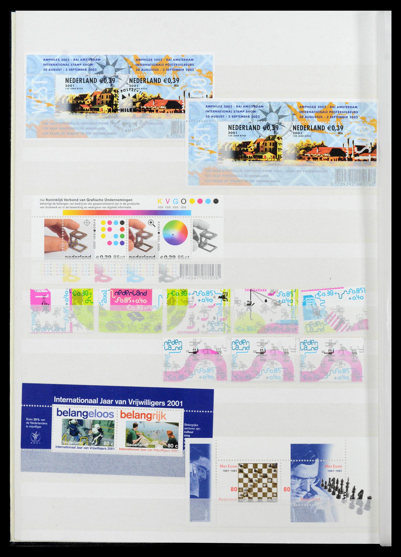39029 0211 - Stamp collection 39029 Netherlands overcomplete mnh 2001-2021!!