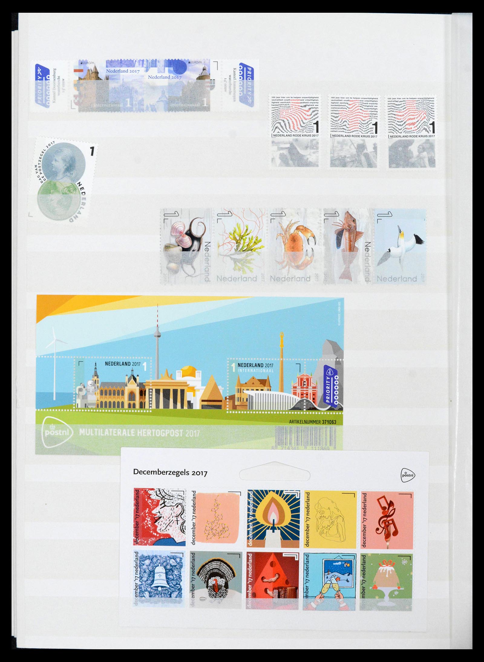 39029 0233 - Stamp collection 39029 Netherlands overcomplete mnh 2001-2021!!