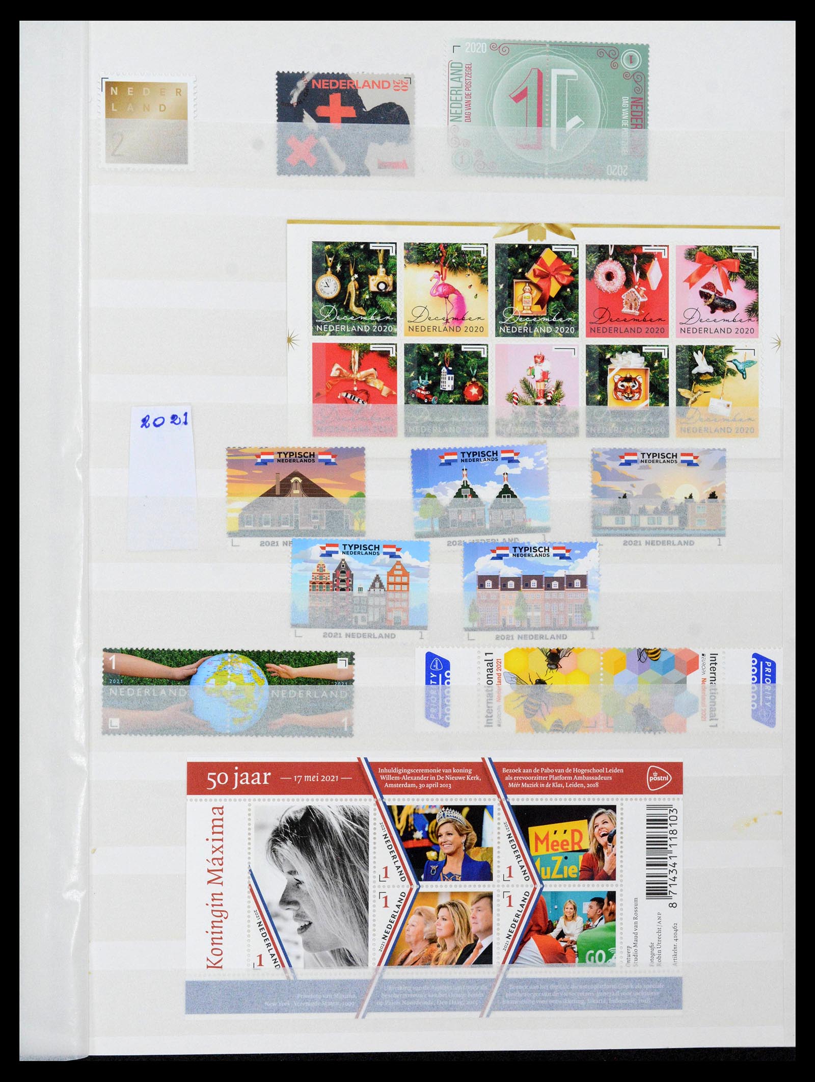 39029 0240 - Postzegelverzameling 39029 Nederland overcompleet 2001-2021!!