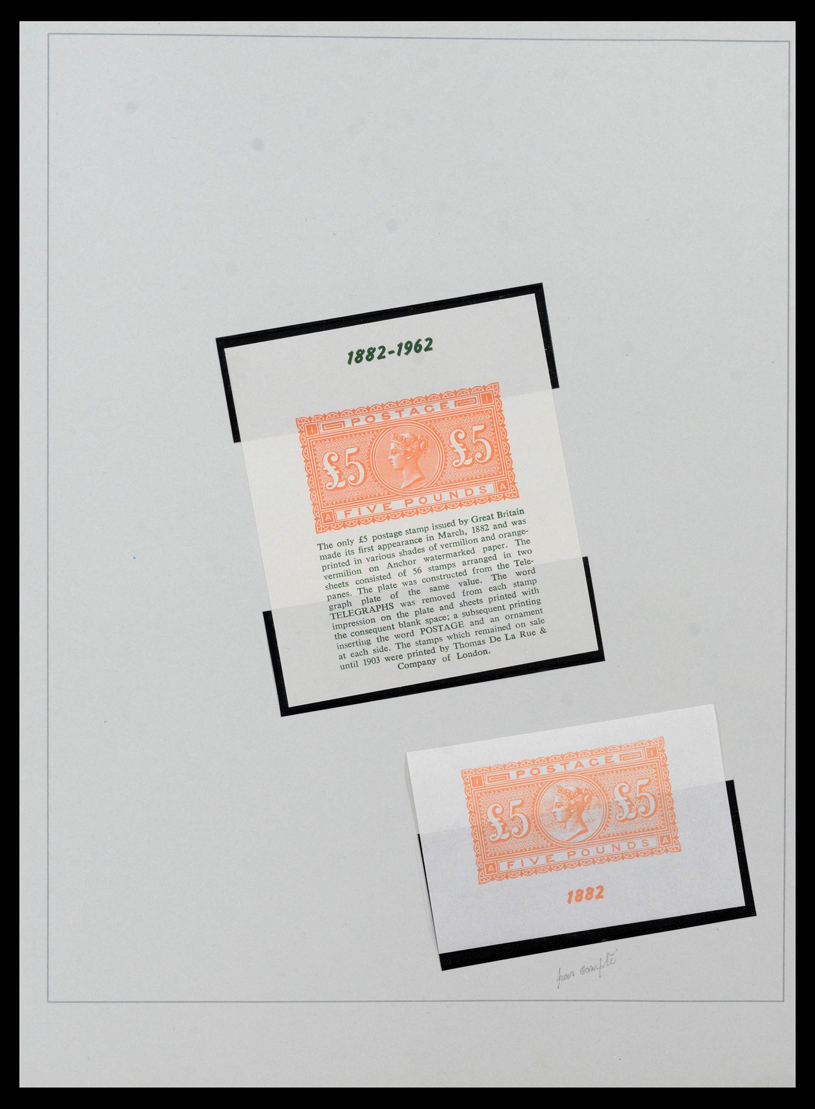 39033 0016 - Postzegelverzameling 39033 Engeland 1912-1981.