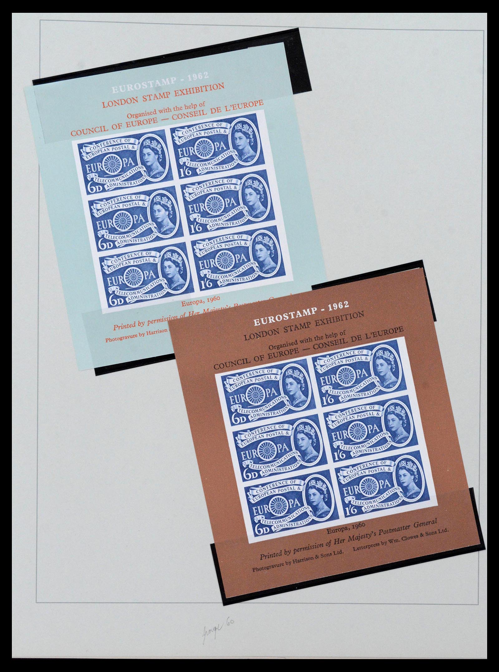 39033 0045 - Postzegelverzameling 39033 Engeland 1912-1981.