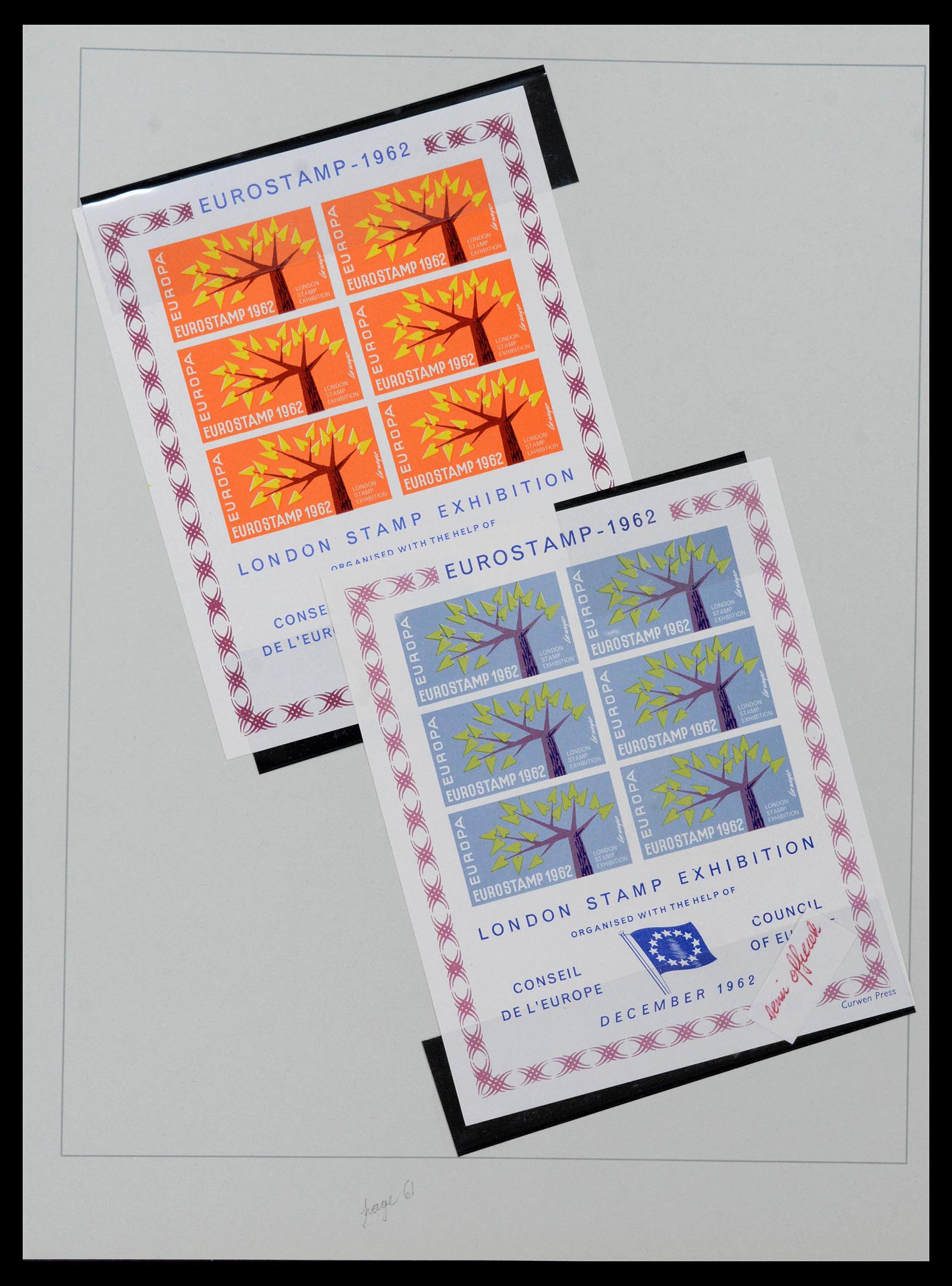 39033 0046 - Postzegelverzameling 39033 Engeland 1912-1981.