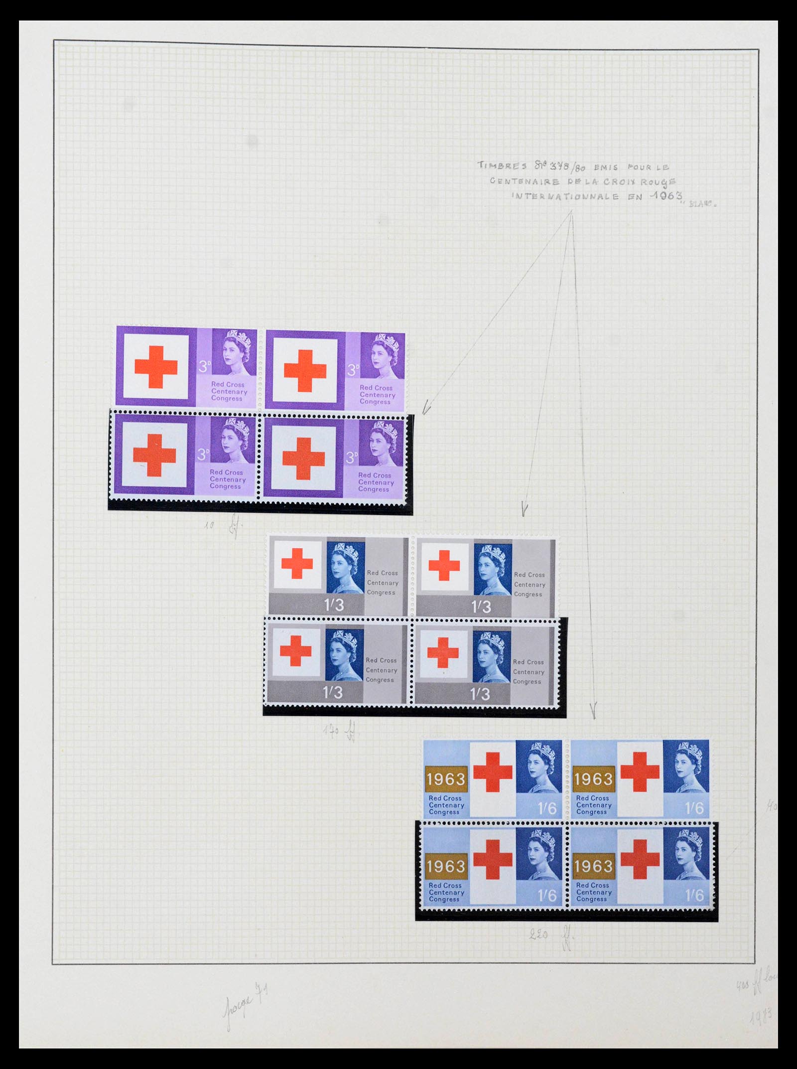 39033 0056 - Postzegelverzameling 39033 Engeland 1912-1981.