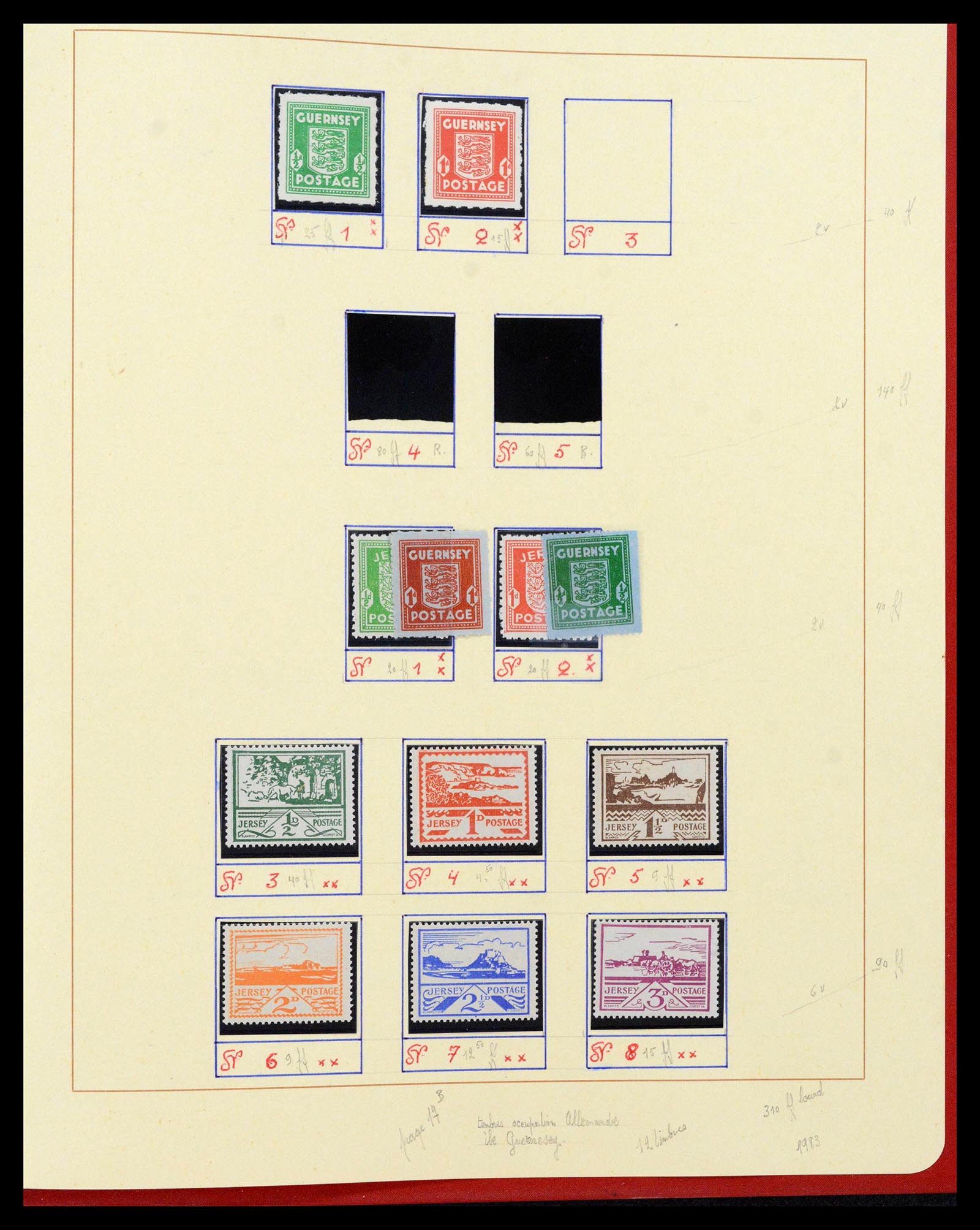 39033 0130 - Postzegelverzameling 39033 Engeland 1912-1981.