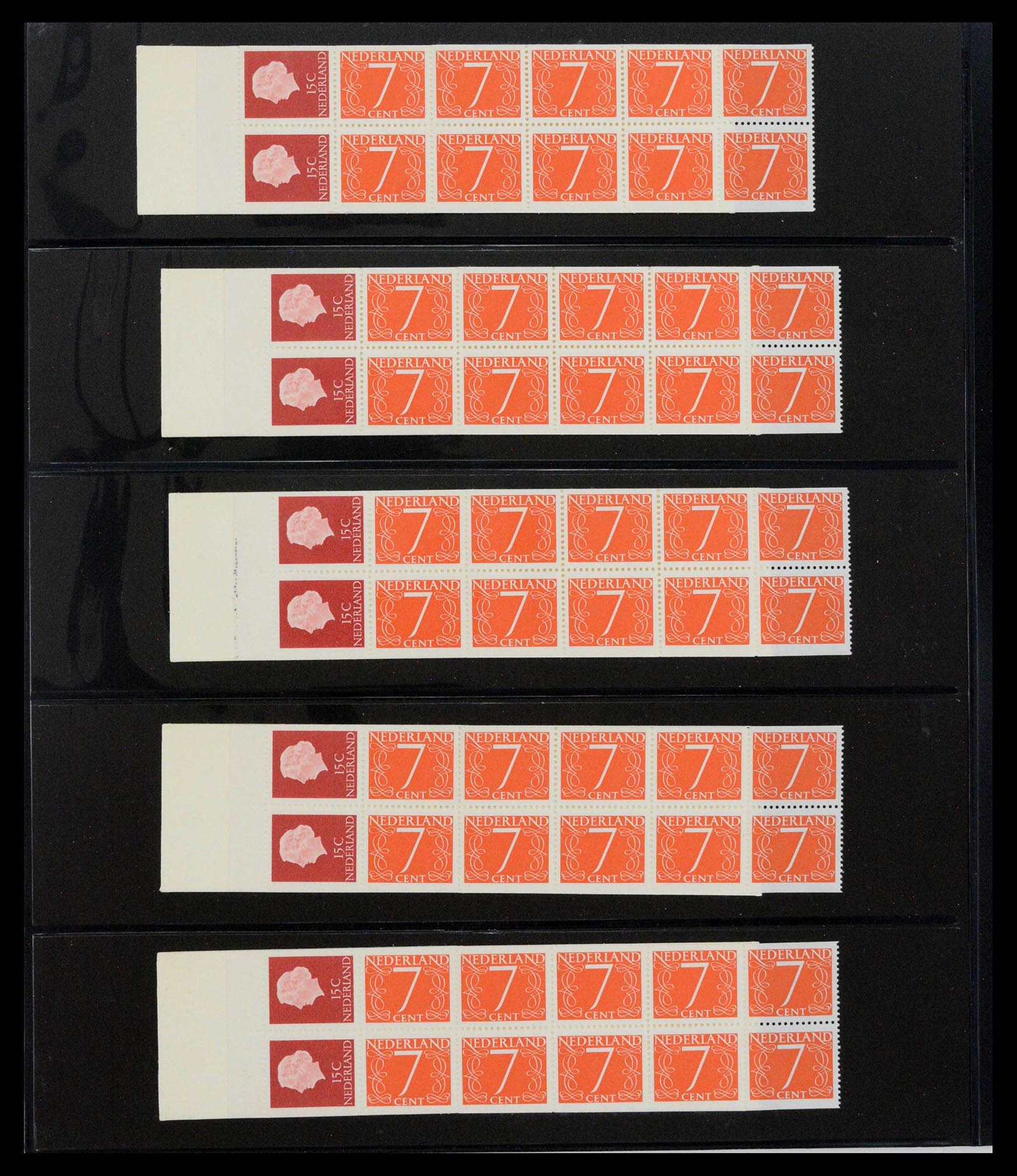 39034 0002 - Postzegelverzameling 39034 Nederland 1964-1976.