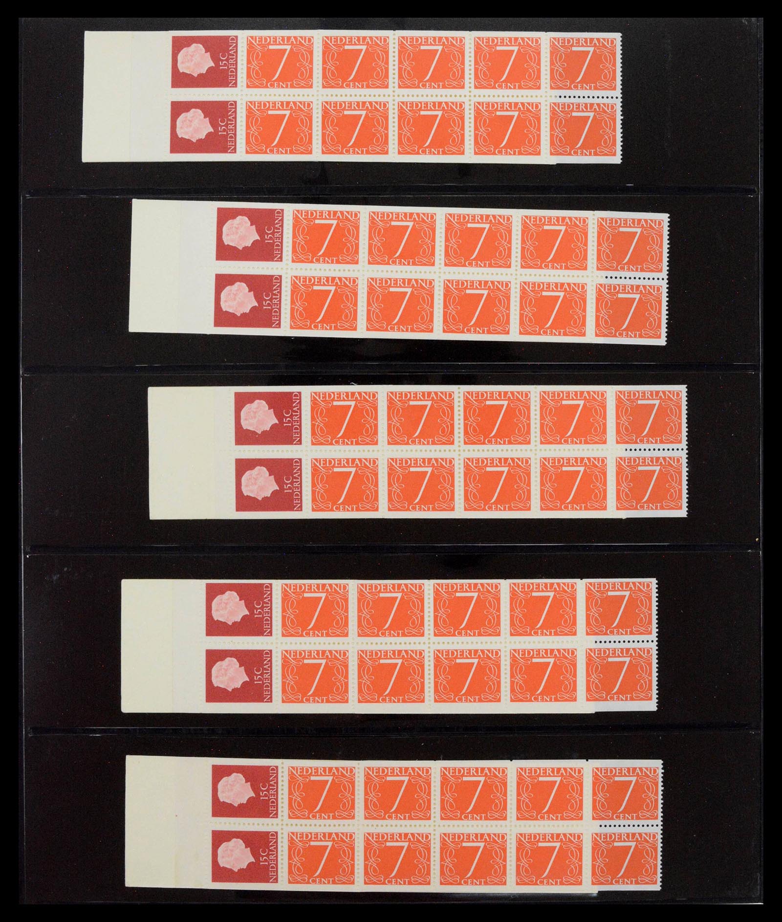 39034 0003 - Postzegelverzameling 39034 Nederland 1964-1976.