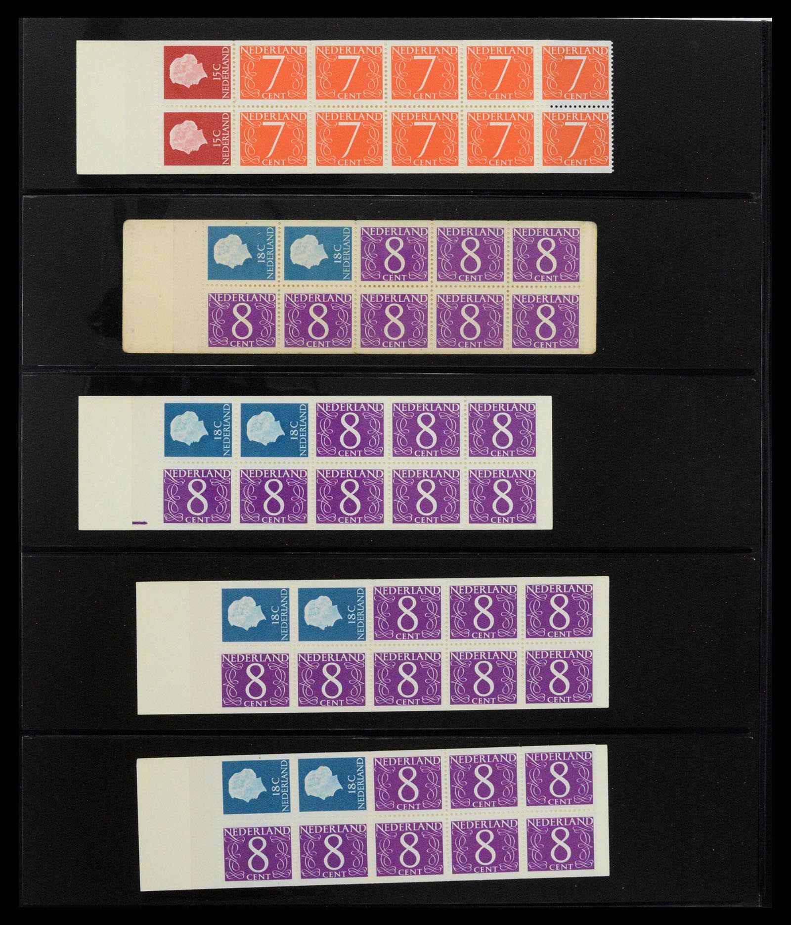 39034 0006 - Stamp collection 39034 Netherlands 1964-1976.