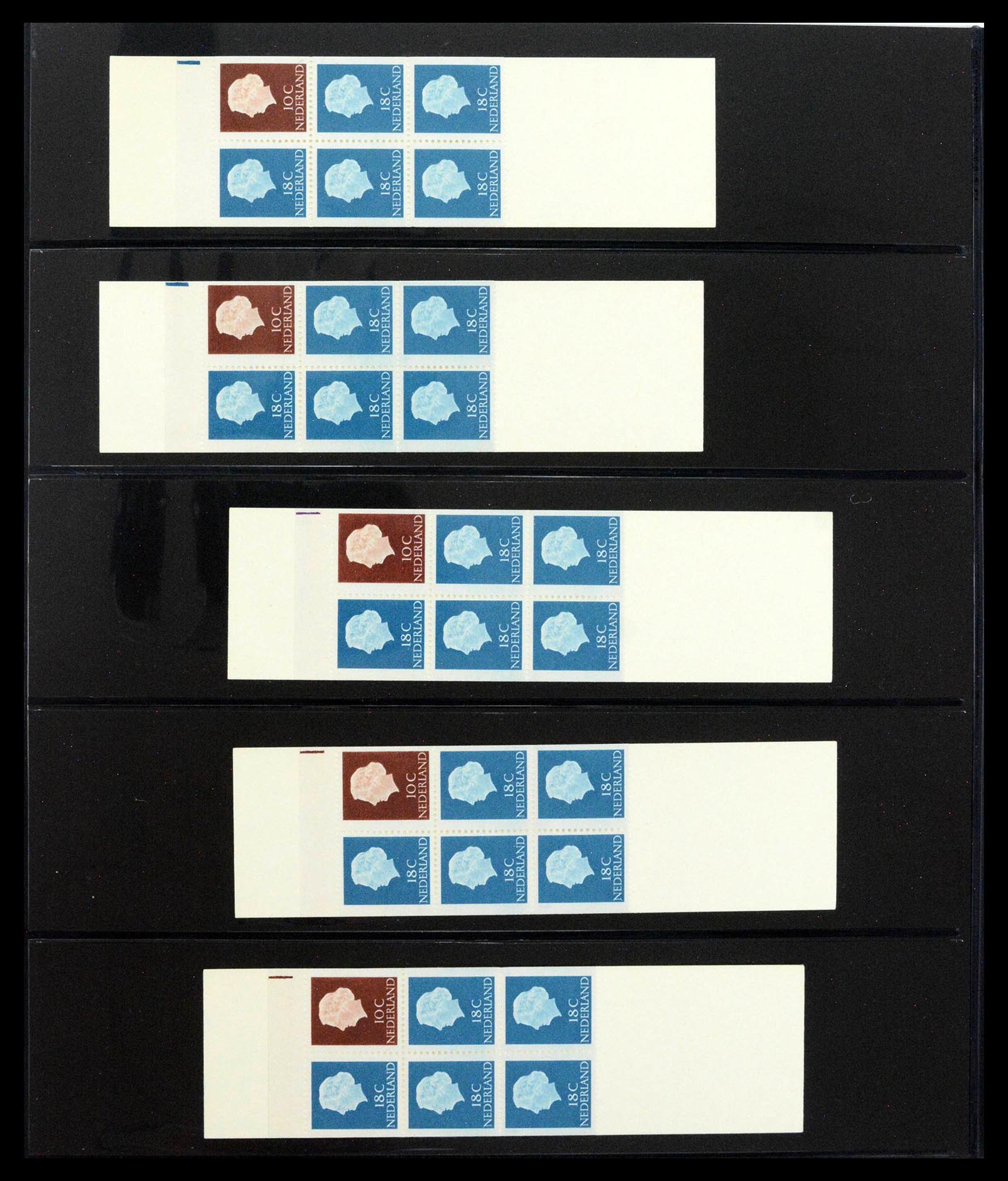 39034 0010 - Postzegelverzameling 39034 Nederland 1964-1976.