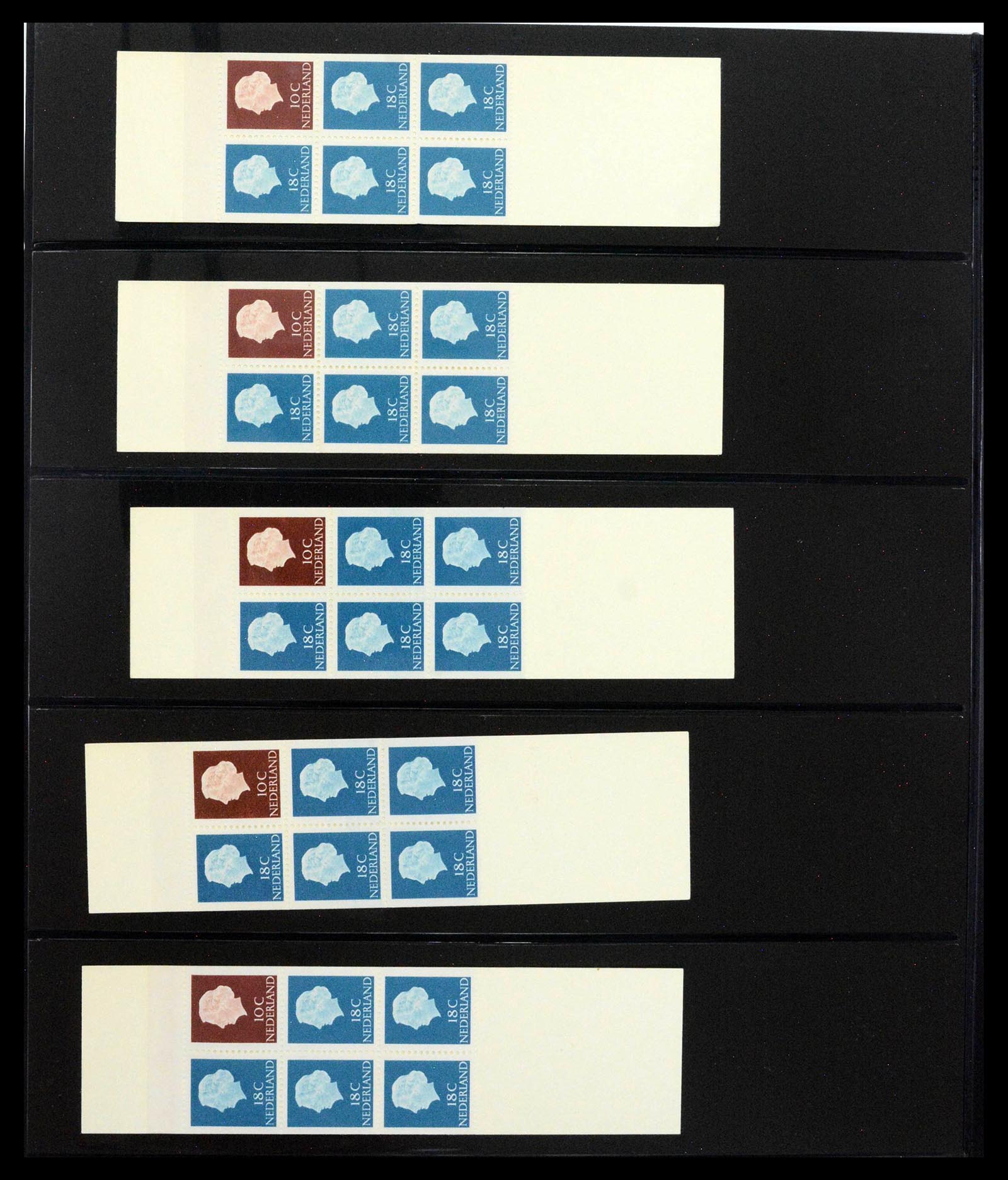 39034 0012 - Postzegelverzameling 39034 Nederland 1964-1976.
