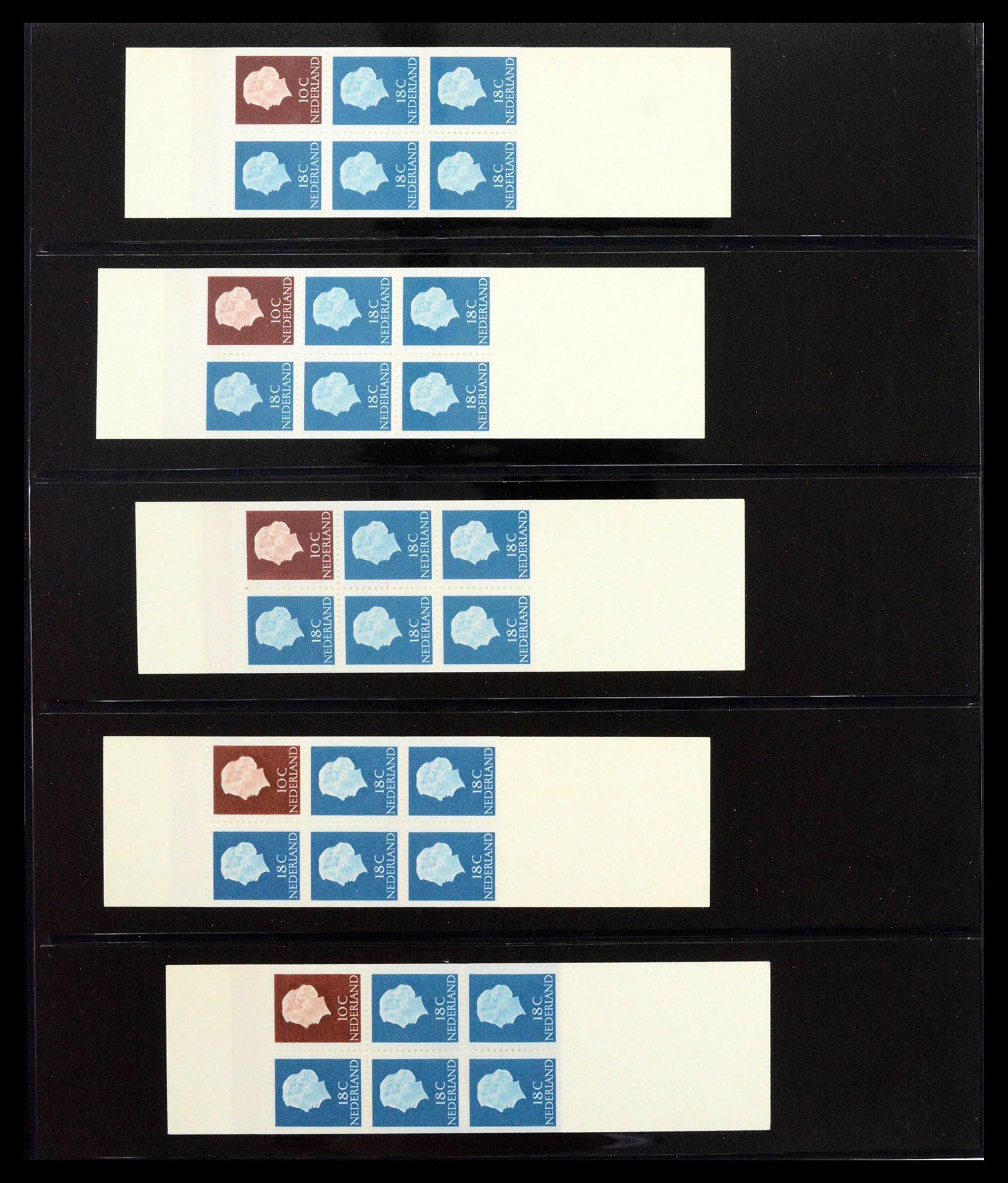 39034 0013 - Postzegelverzameling 39034 Nederland 1964-1976.