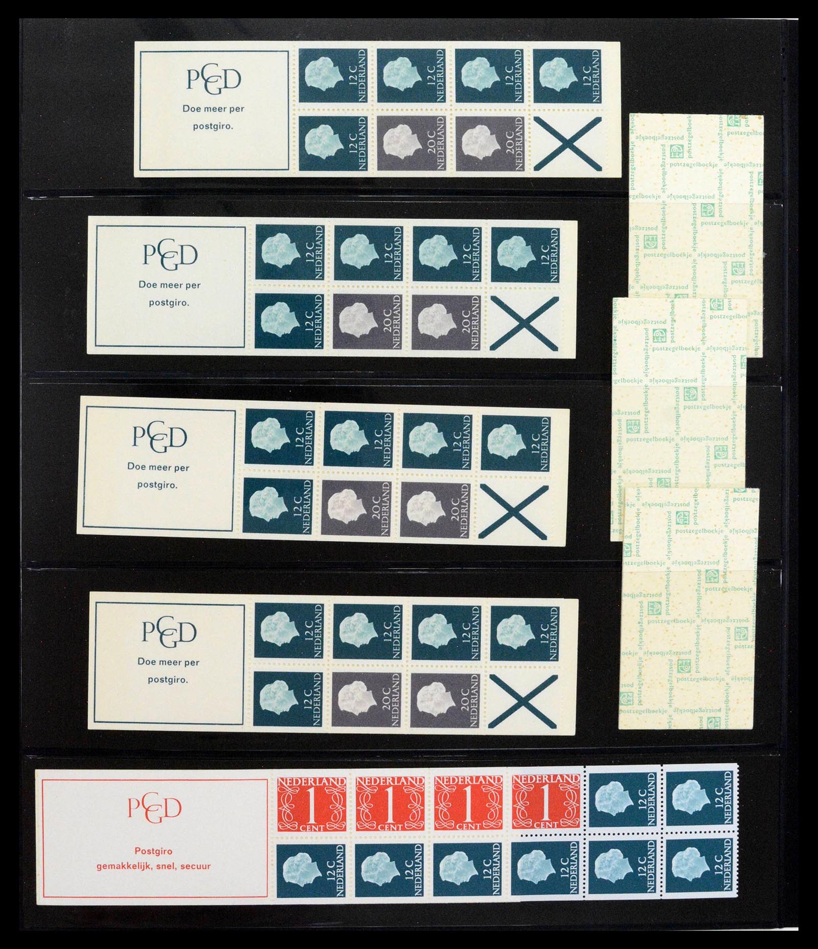 39034 0032 - Postzegelverzameling 39034 Nederland 1964-1976.