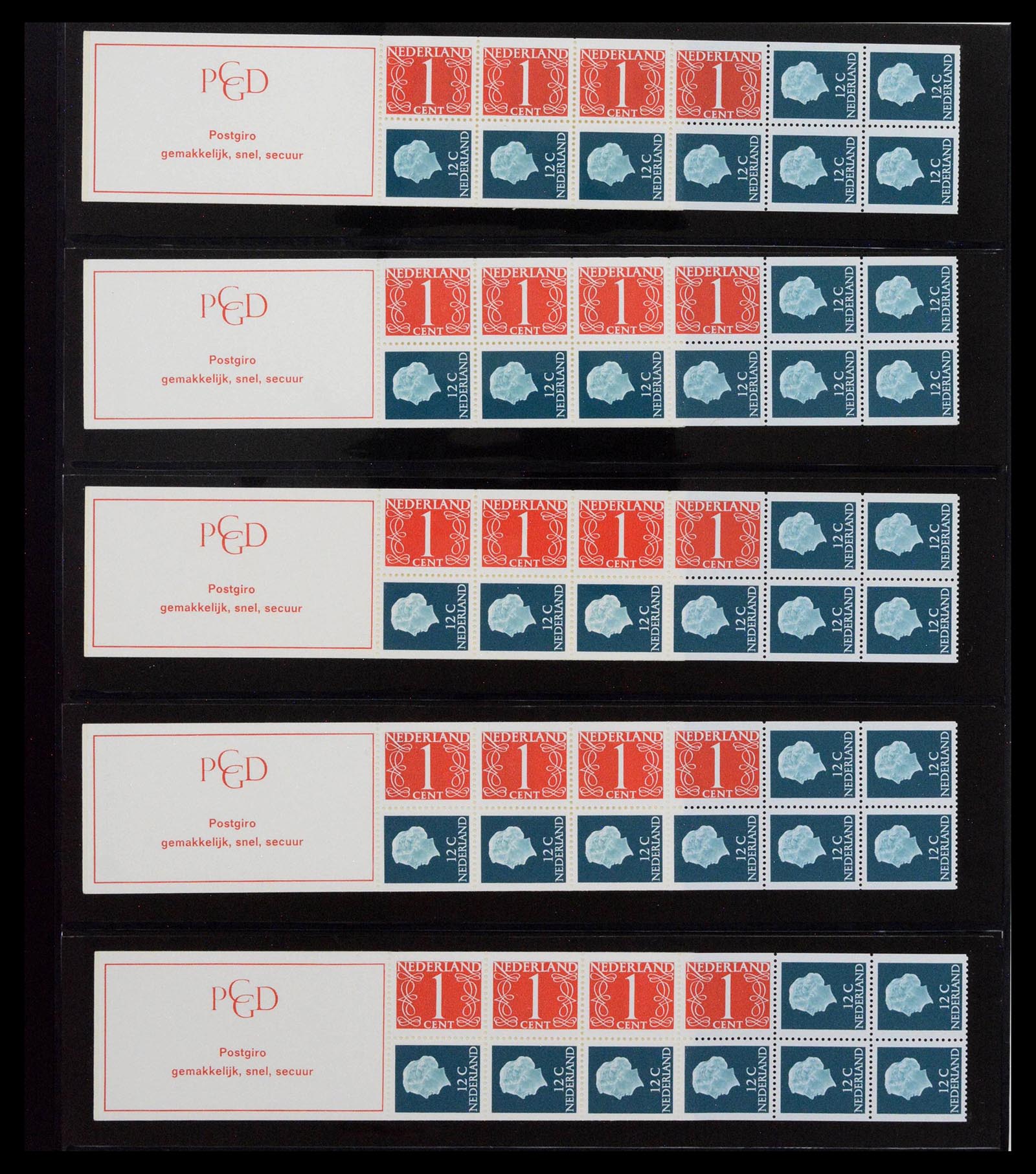 39034 0033 - Postzegelverzameling 39034 Nederland 1964-1976.