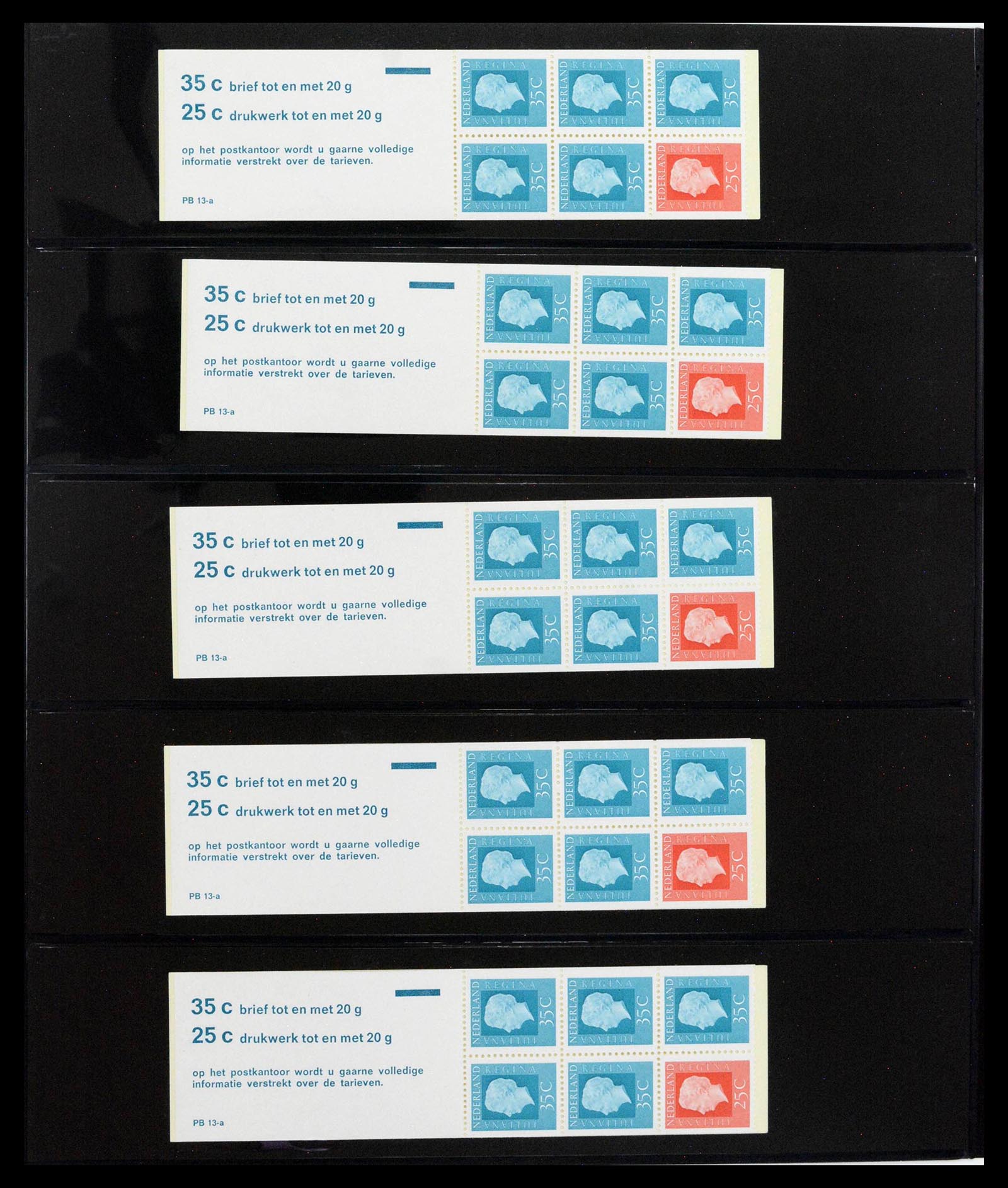 39034 0048 - Postzegelverzameling 39034 Nederland 1964-1976.