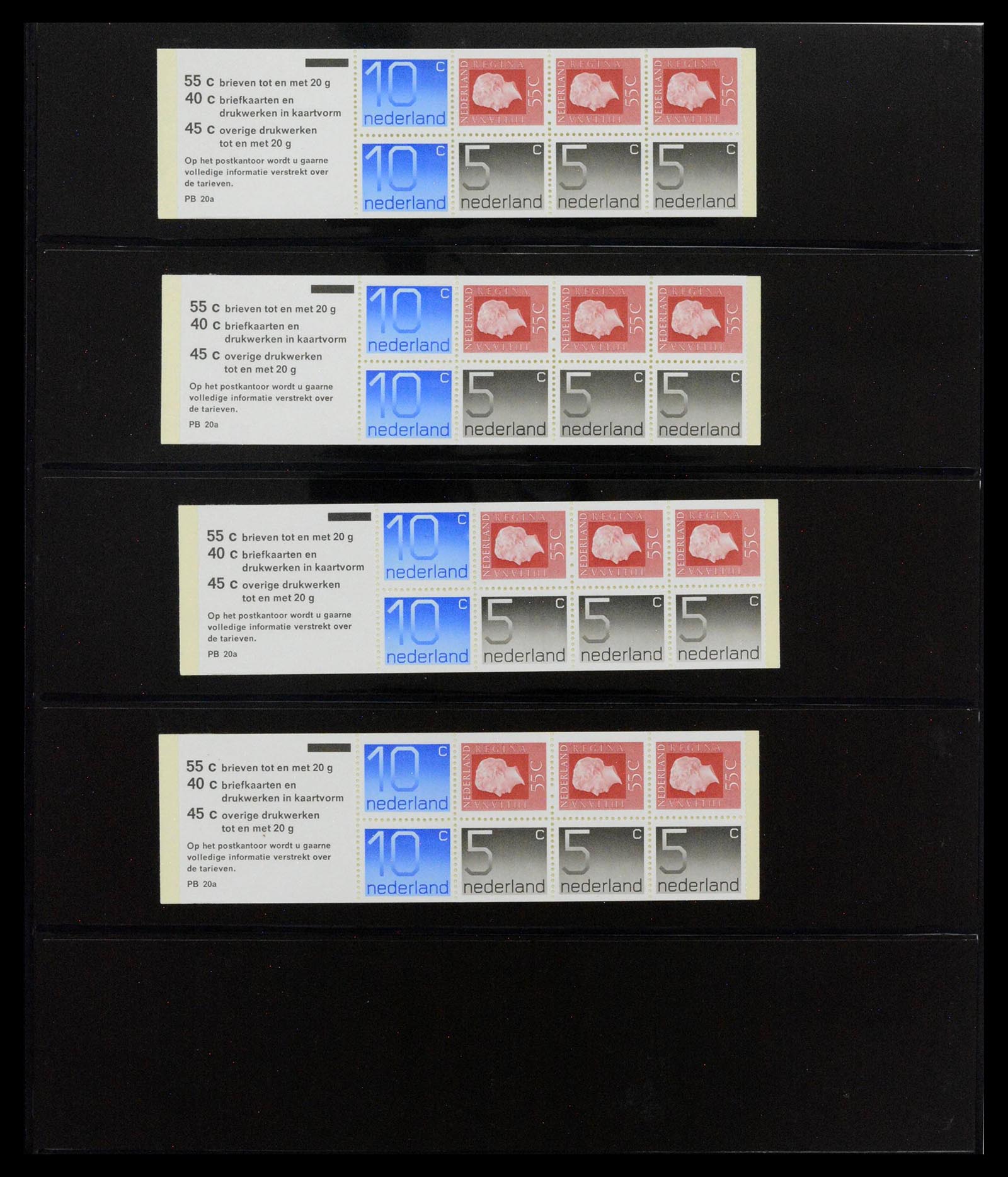 39034 0069 - Postzegelverzameling 39034 Nederland 1964-1976.